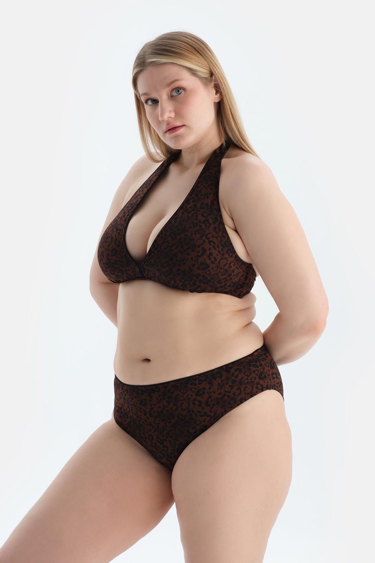 Dagi-Multicolor High Waist Bikini Bottom 3