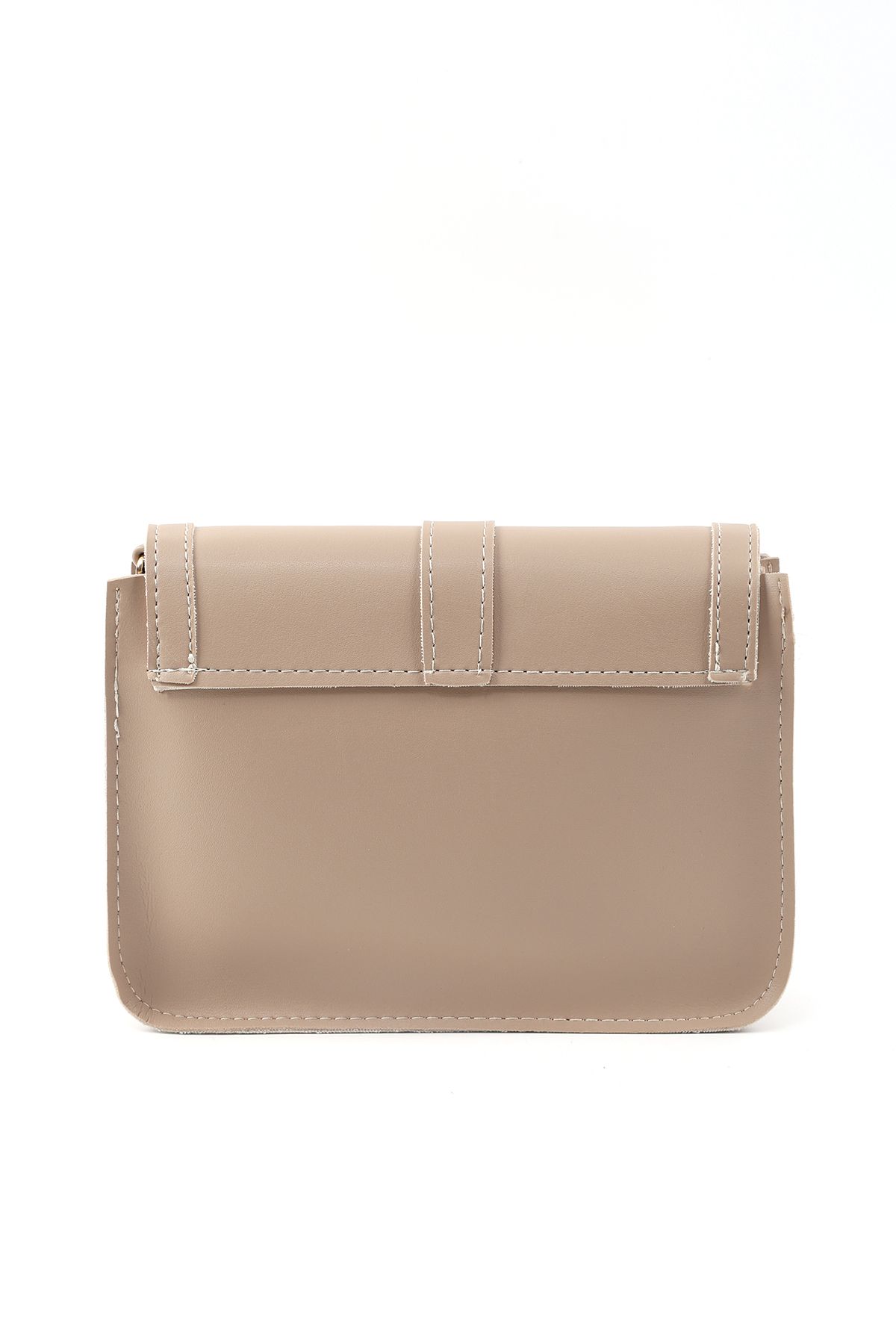 SHAKA-Mink Shk127 Artificial Leather Hand, Arm and Shoulder Bag with Internal Zipper Pocket and Snap Closure L:17 W:22 W:7 cm 3