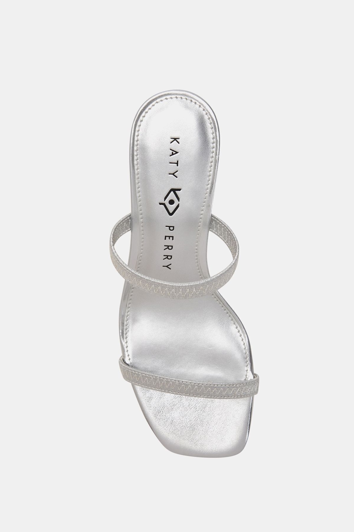 Katy Perry-Leilei Women's Silver Heeled Shoes 4