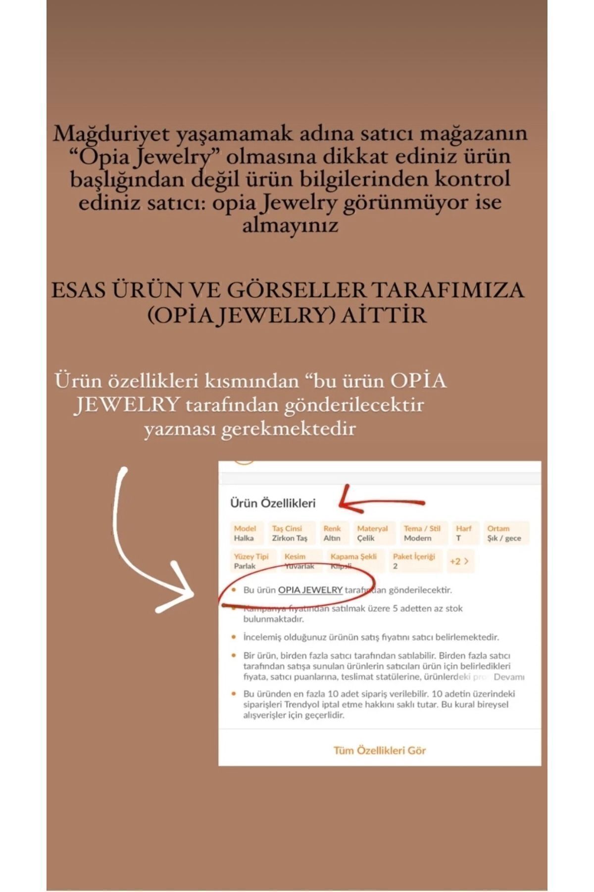 Genel Markalar - Yaprak Detaylı Çelik Çeyreklik Kelepçe görsel 2