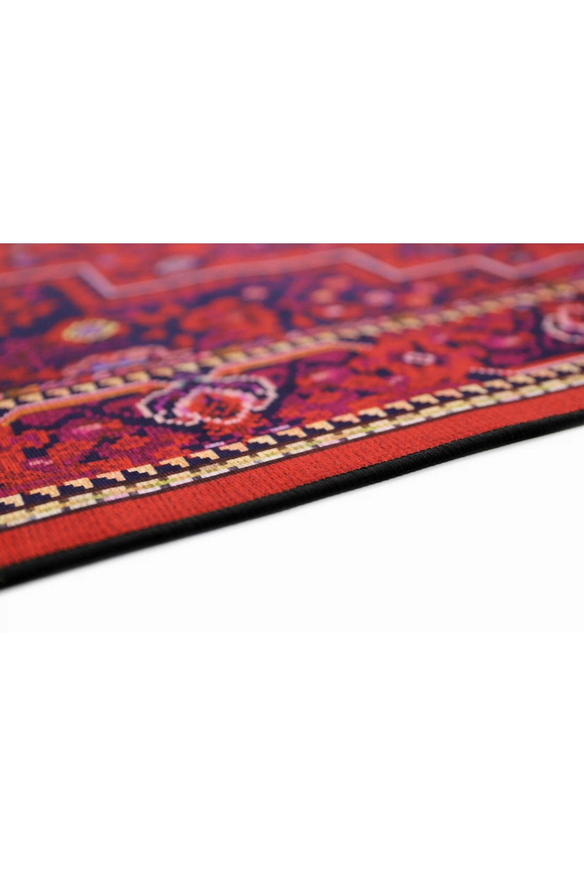 Alkaffary-Carpet Bashayer, Multi-Use, Perfect for Small & Large Spaces,Easy to Clean,Durable,Red,Various Sizes 4