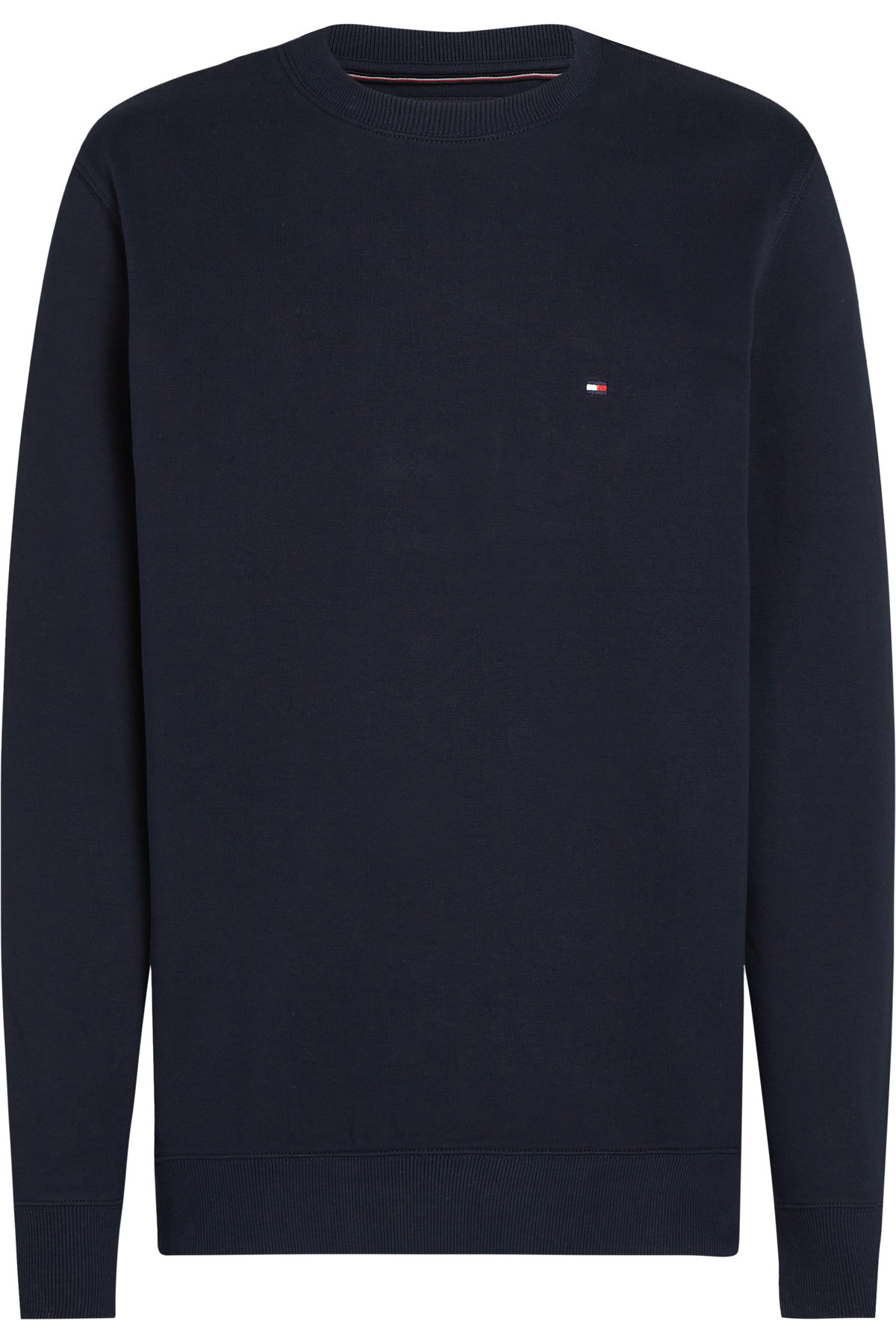 Tommy Hilfiger Męski bawełniany sweter z logo marki, nadający się do codziennego użytku, w kolorze granatowym MW0MW37237 DW5