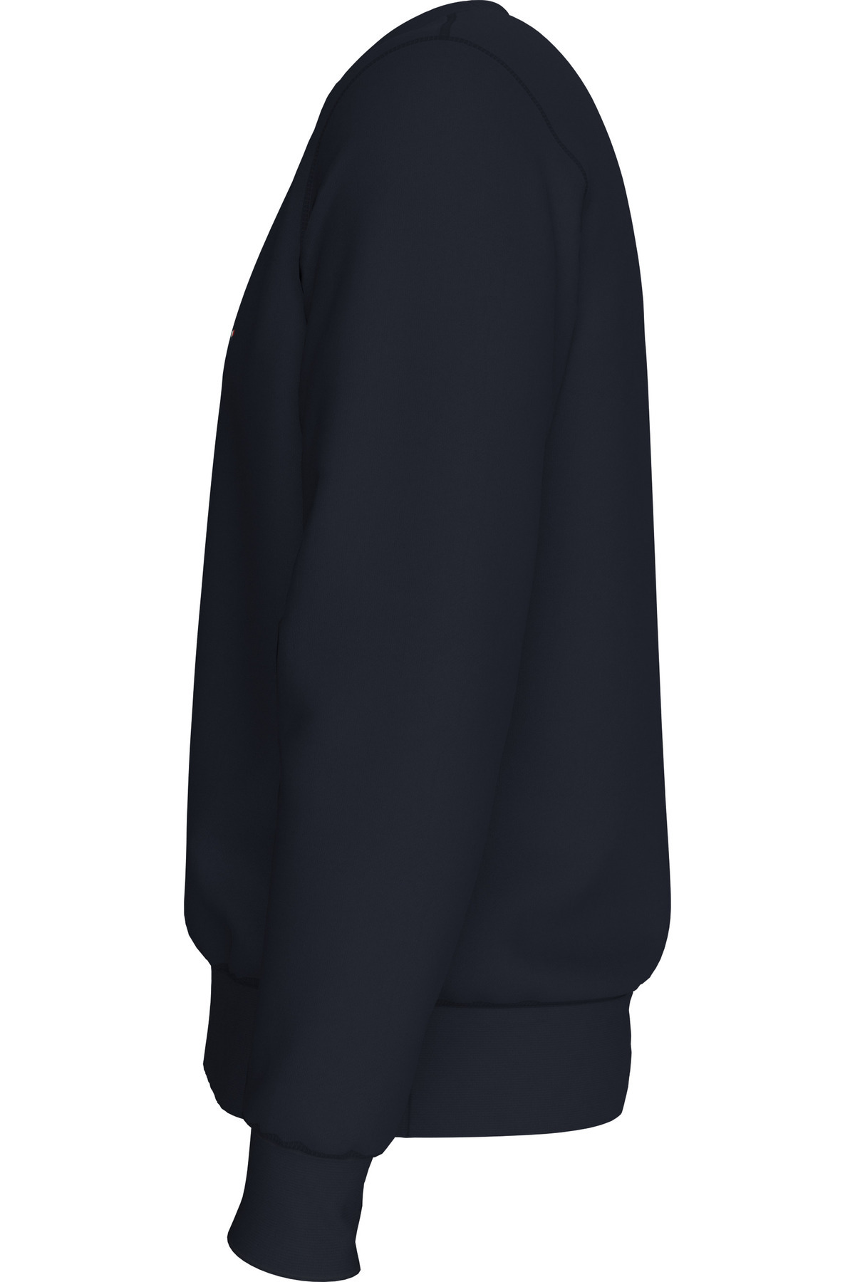 Tommy Hilfiger Męski bawełniany sweter z logo marki, nadający się do codziennego użytku, w kolorze granatowym MW0MW37237 DW5