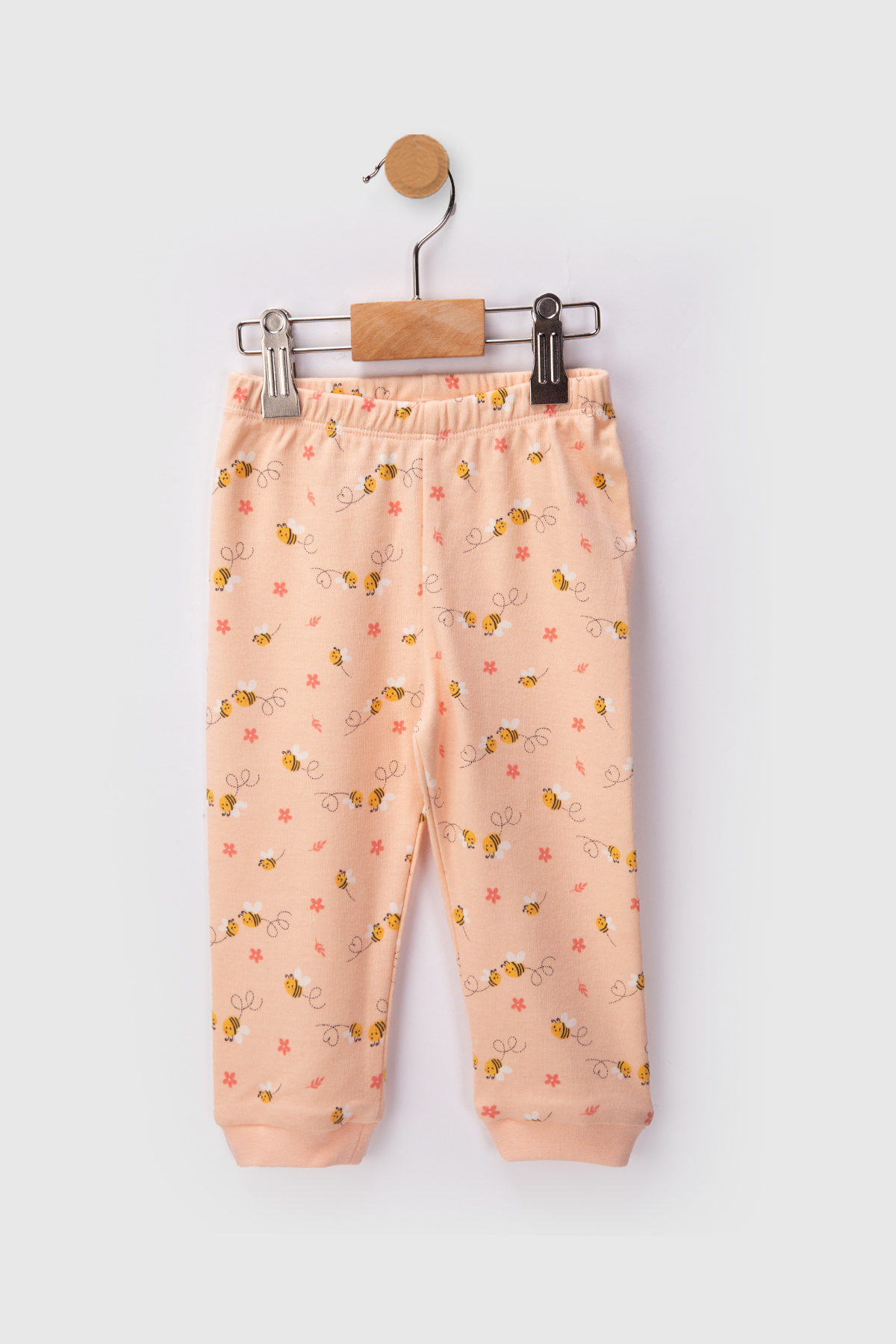 Minibess %100 Pamuk 2'li Baskılı Bebek Pijama Takımı 3 - 24 Ay fotoğrafı 5 (önizleme)