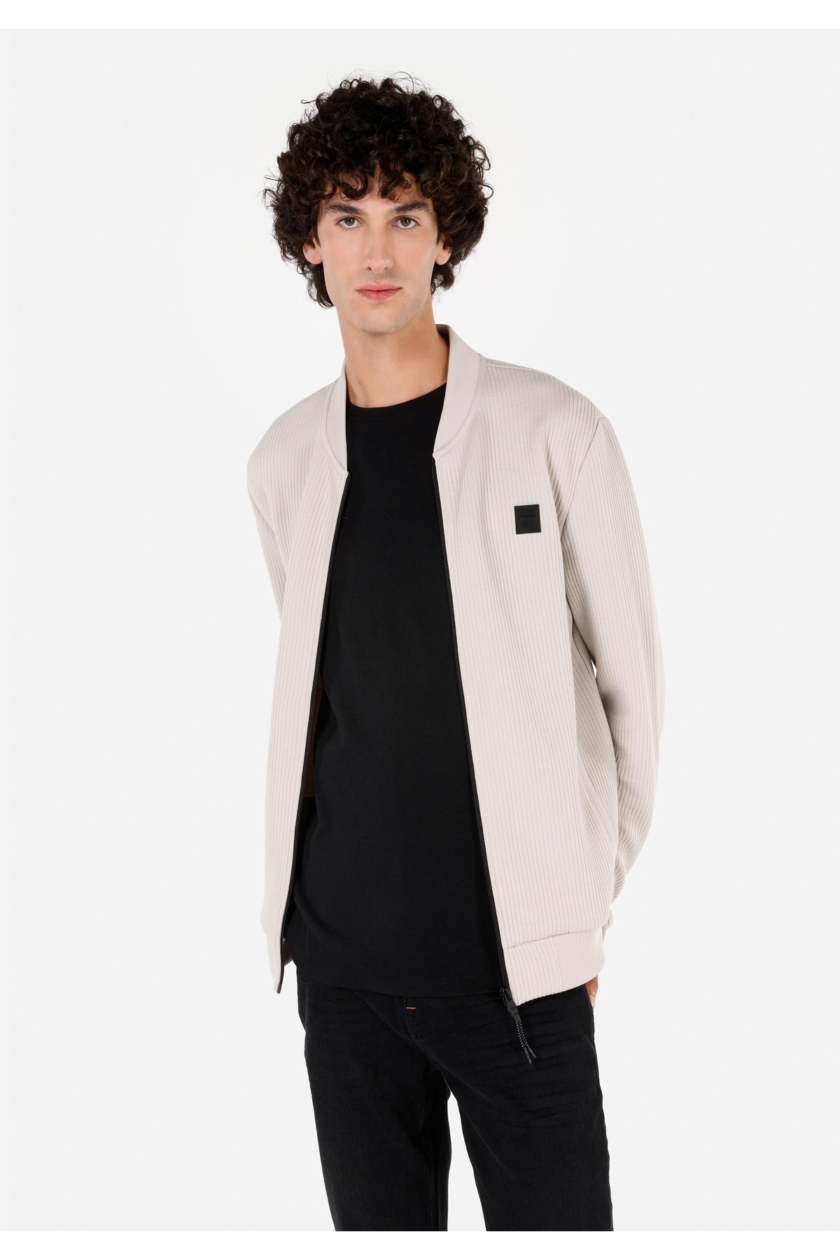 کالینز ژاکت مردانه اسلیم فیت مدل Stone