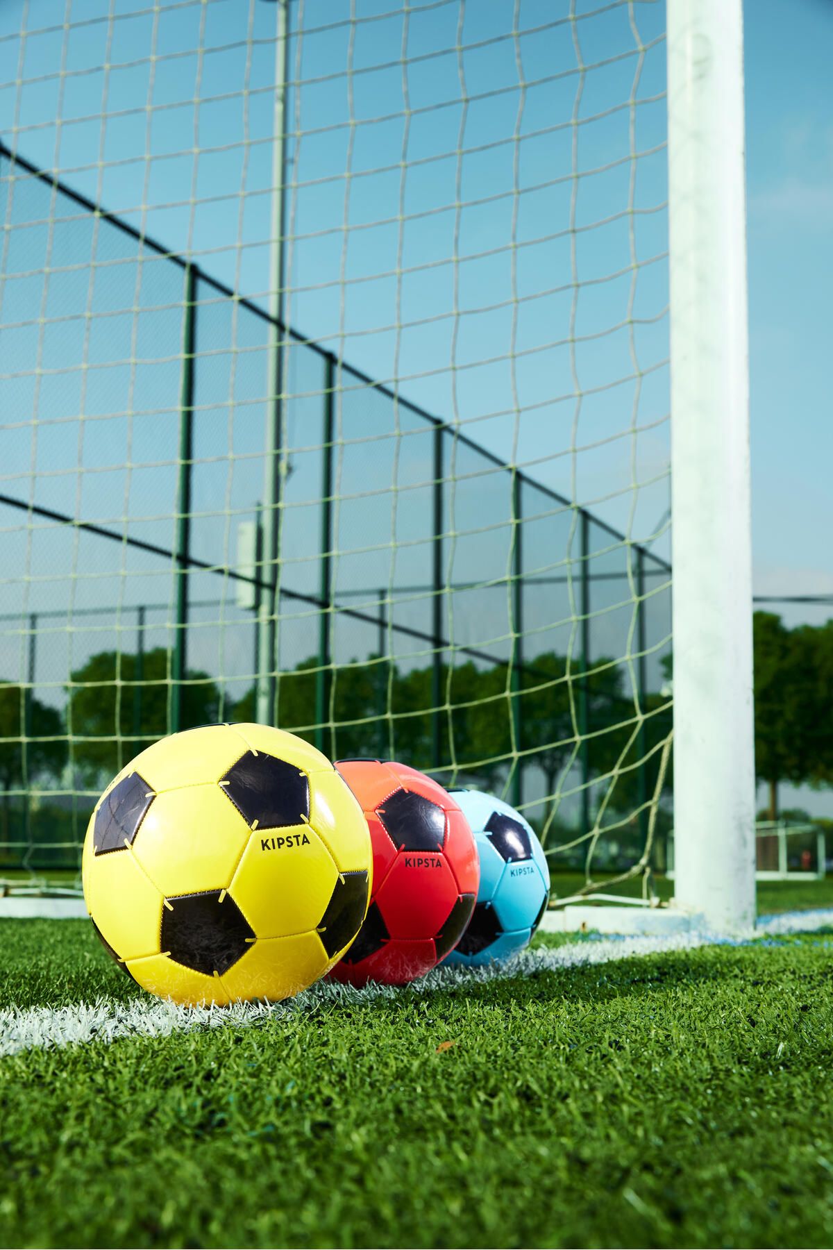 Decathlon-Kipsta Soccer Ball - Number 5 - Ages 12 and up - Yellow - First Kick 8