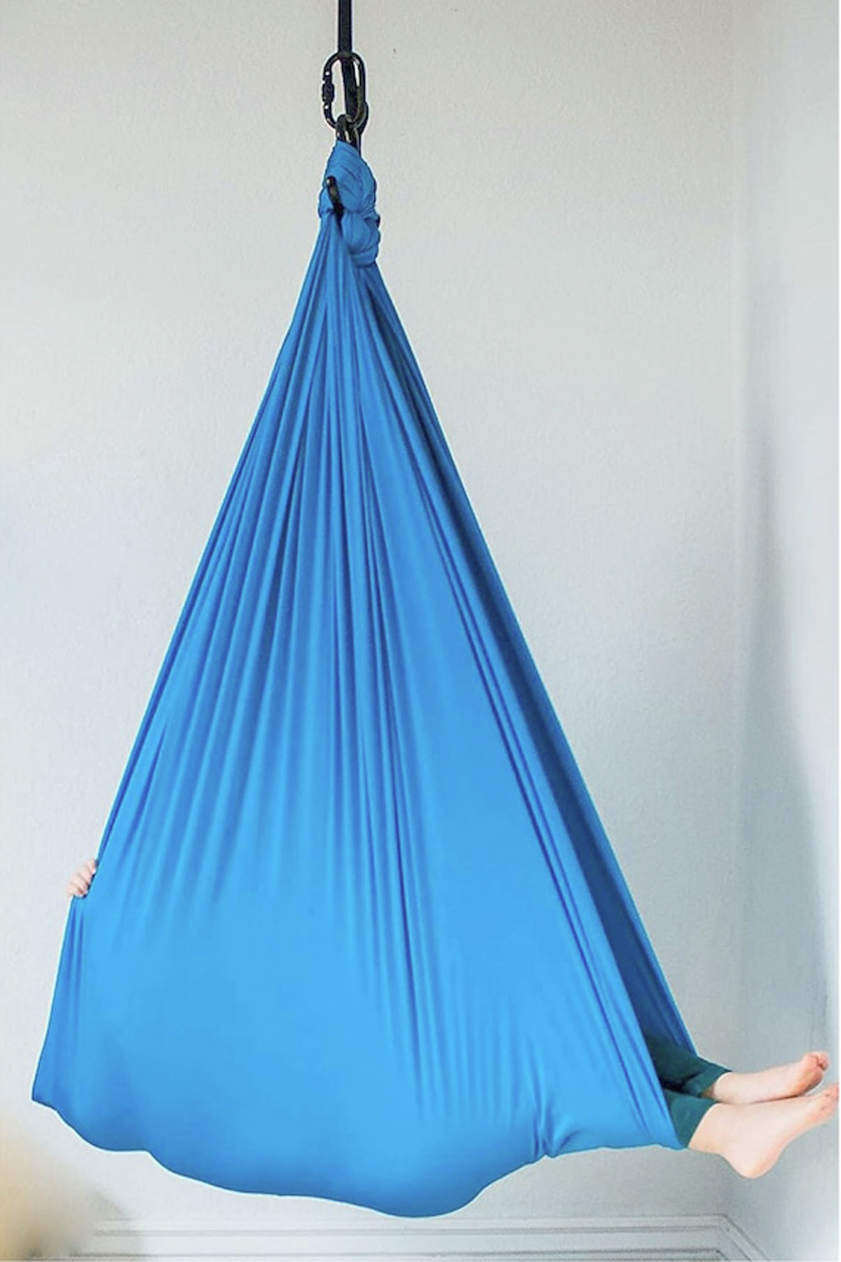 Bundera Yoga Swing Mavi Salıncak Çocuk Aktivite Gelişim Salıncağı Duyusal Salıncak Cuddle Hamak Salıncağı fotoğrafı 4 (önizleme)