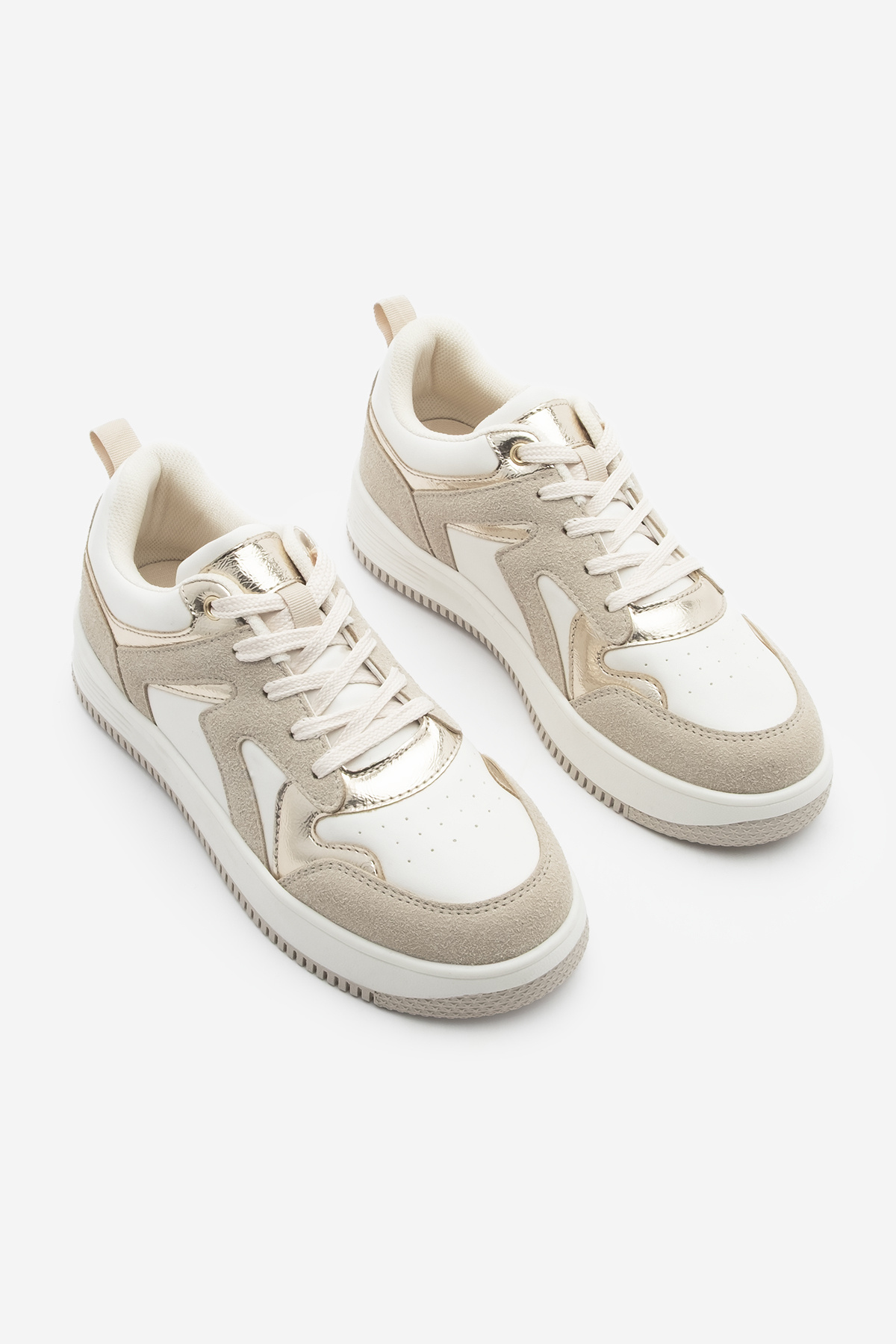 Marjin-Γυναικείο Sneaker με ψηλή σόλα - Aryan Gold 5