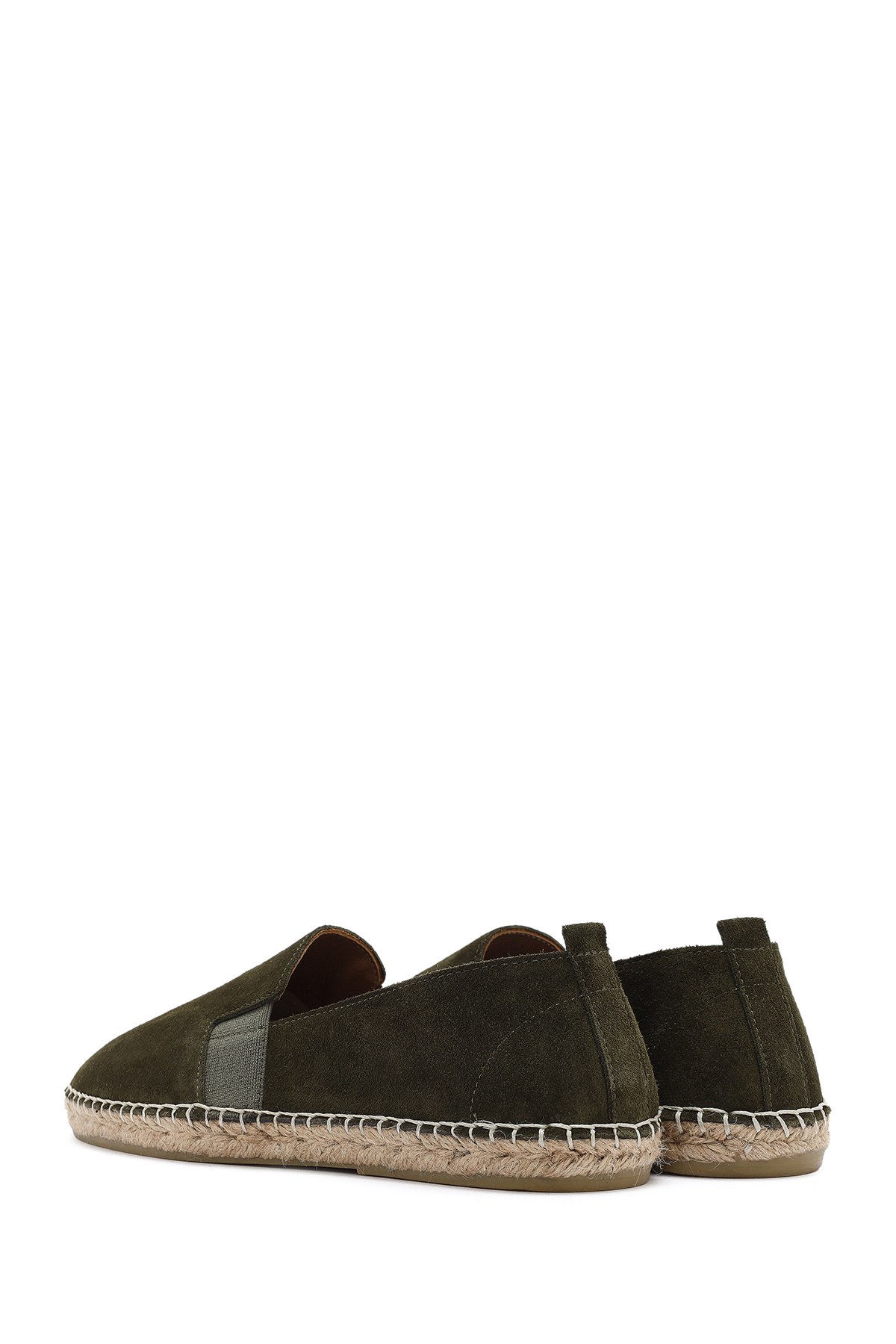 Derimod-Men's Green Suede Leather Espadrille 25Sfd 770010 5