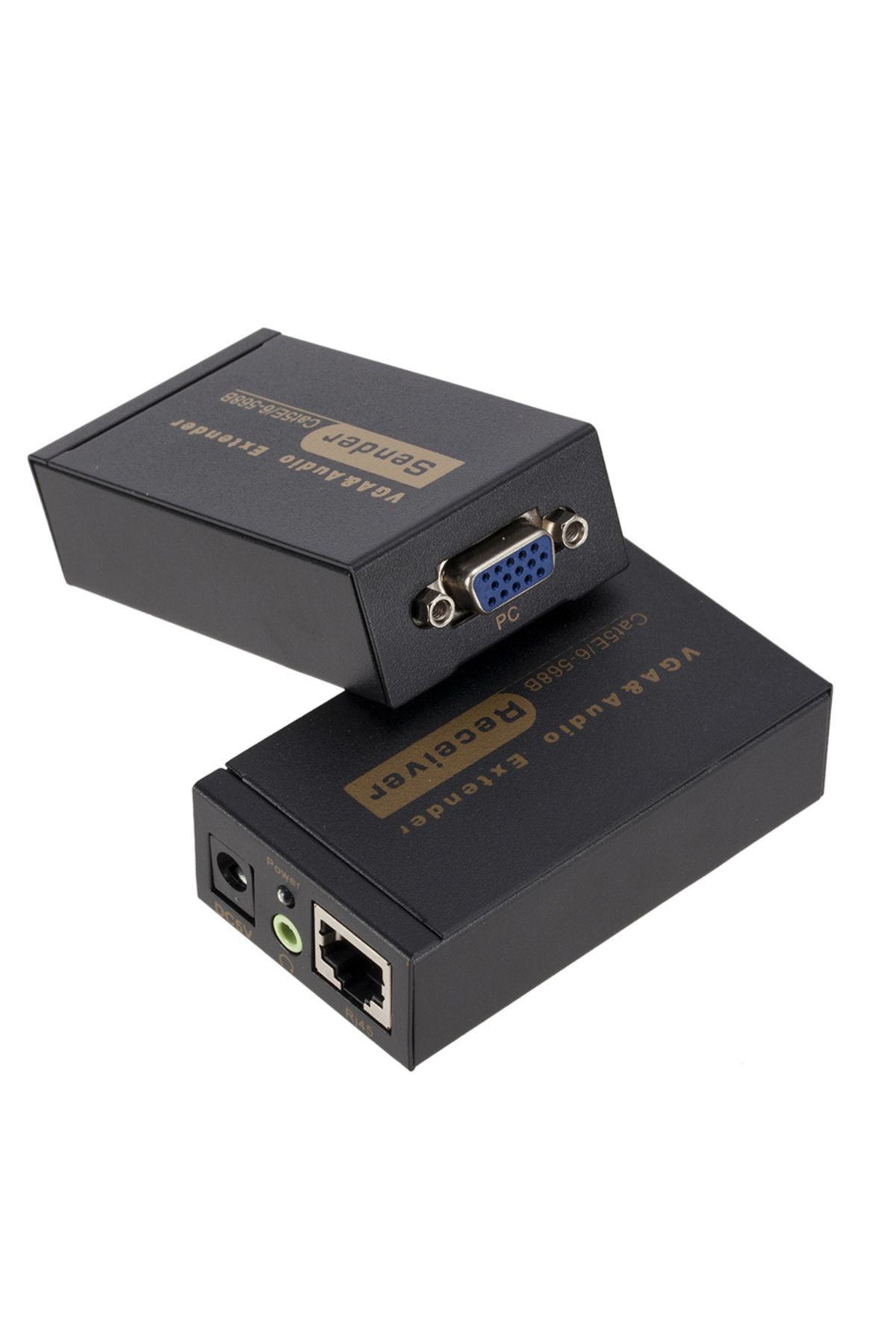 HOPE R-VGA video signal extender up to 100m, with RJ45 Ethernet Cat5/6 transmitter and receiver, resolution 2