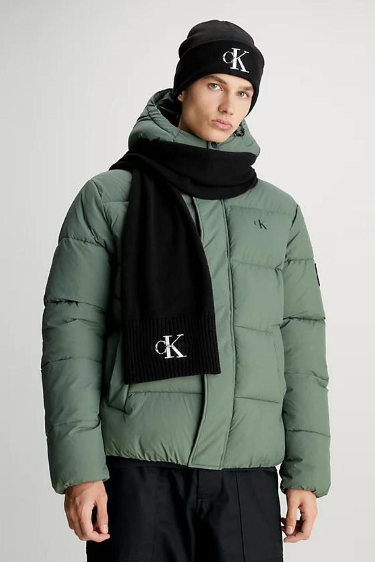 ست کلاه و شال گردن زنانه راسته | کلوین کلاین Calvin Klein K50K511199 - تصویر 4