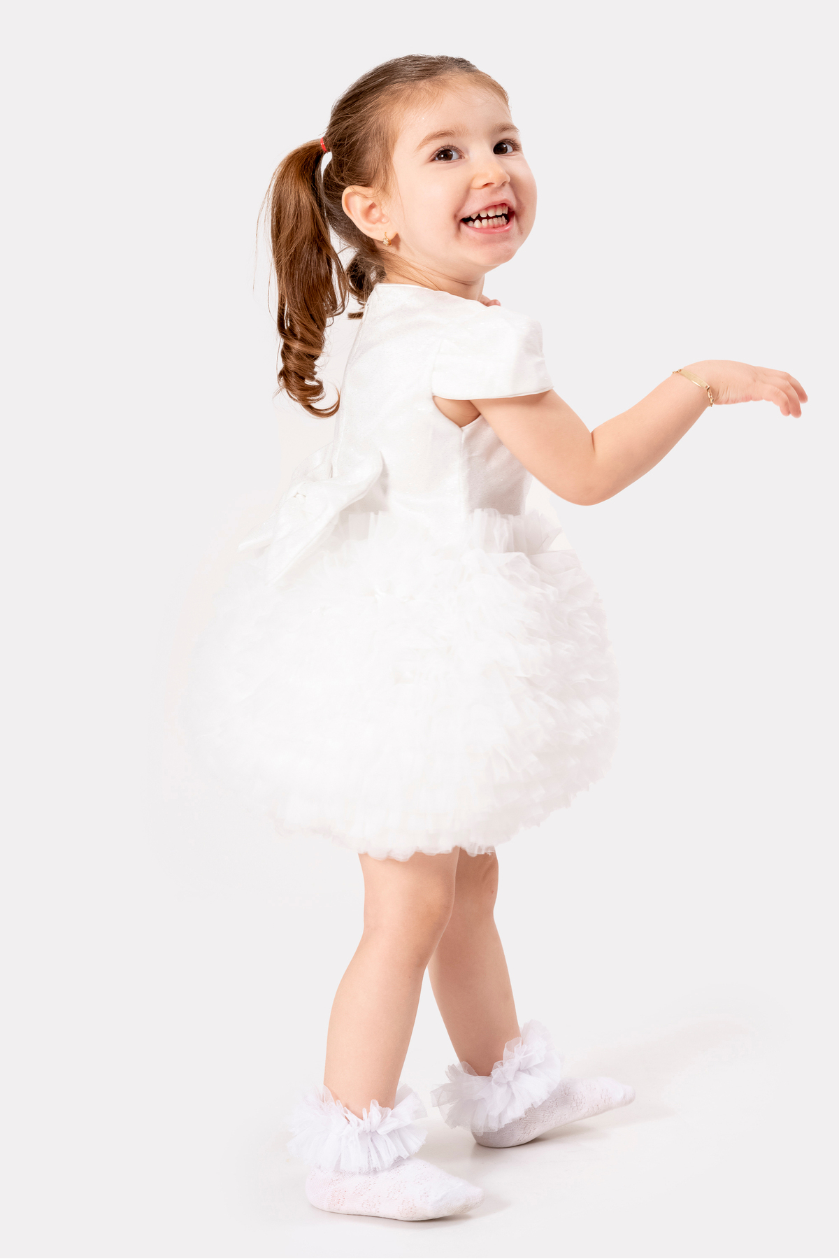 Baby Animals Bebek Kız Çocuk Doğum Günü Parti Düğün Elbise Tüllü Tütü Astarlı Çocuk Giyim Bebek Giyim Kız Bebek fotoğrafı 4 (önizleme)