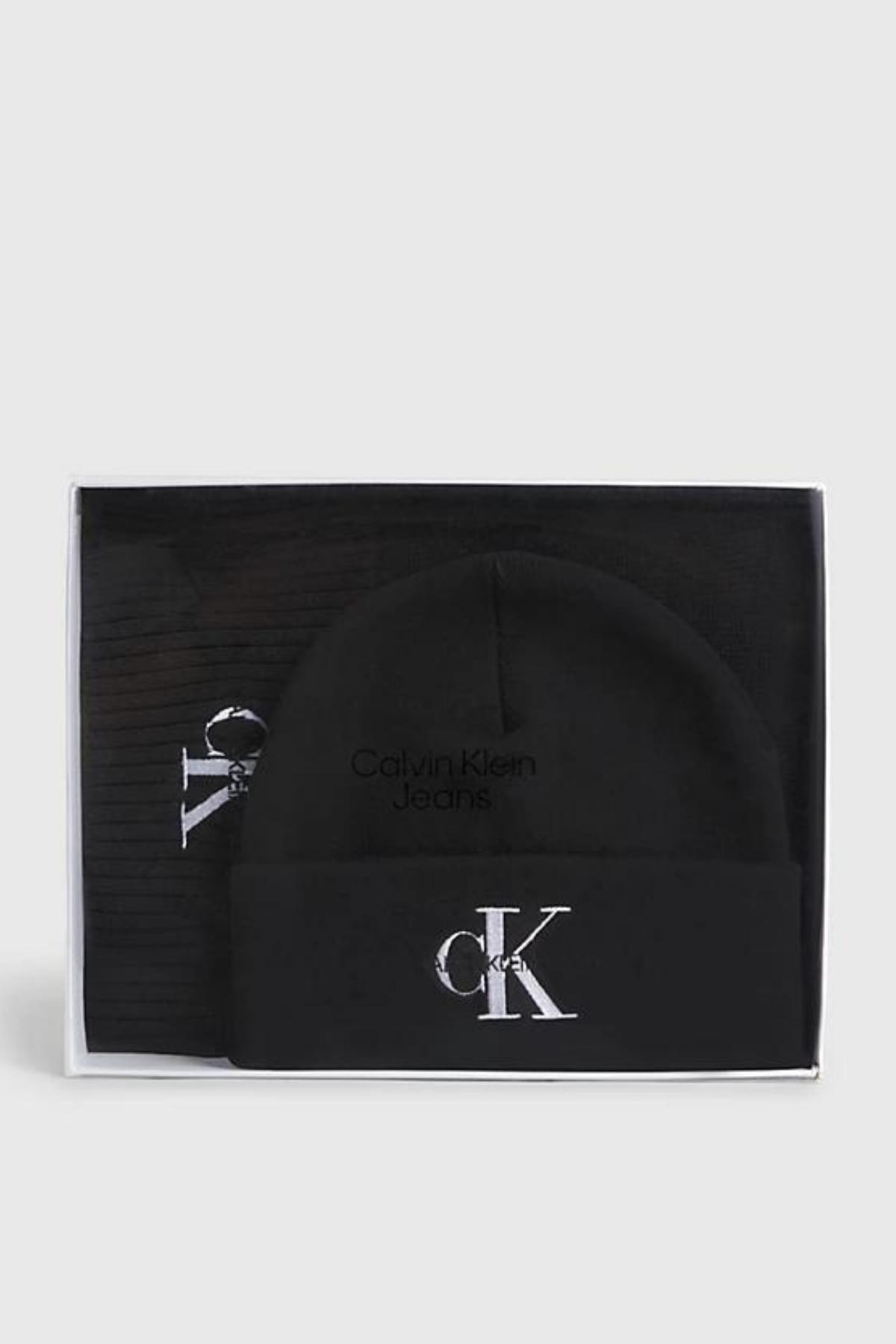 ست کلاه و شال گردن زنانه راسته | کلوین کلاین Calvin Klein K50K511199 - تصویر 6