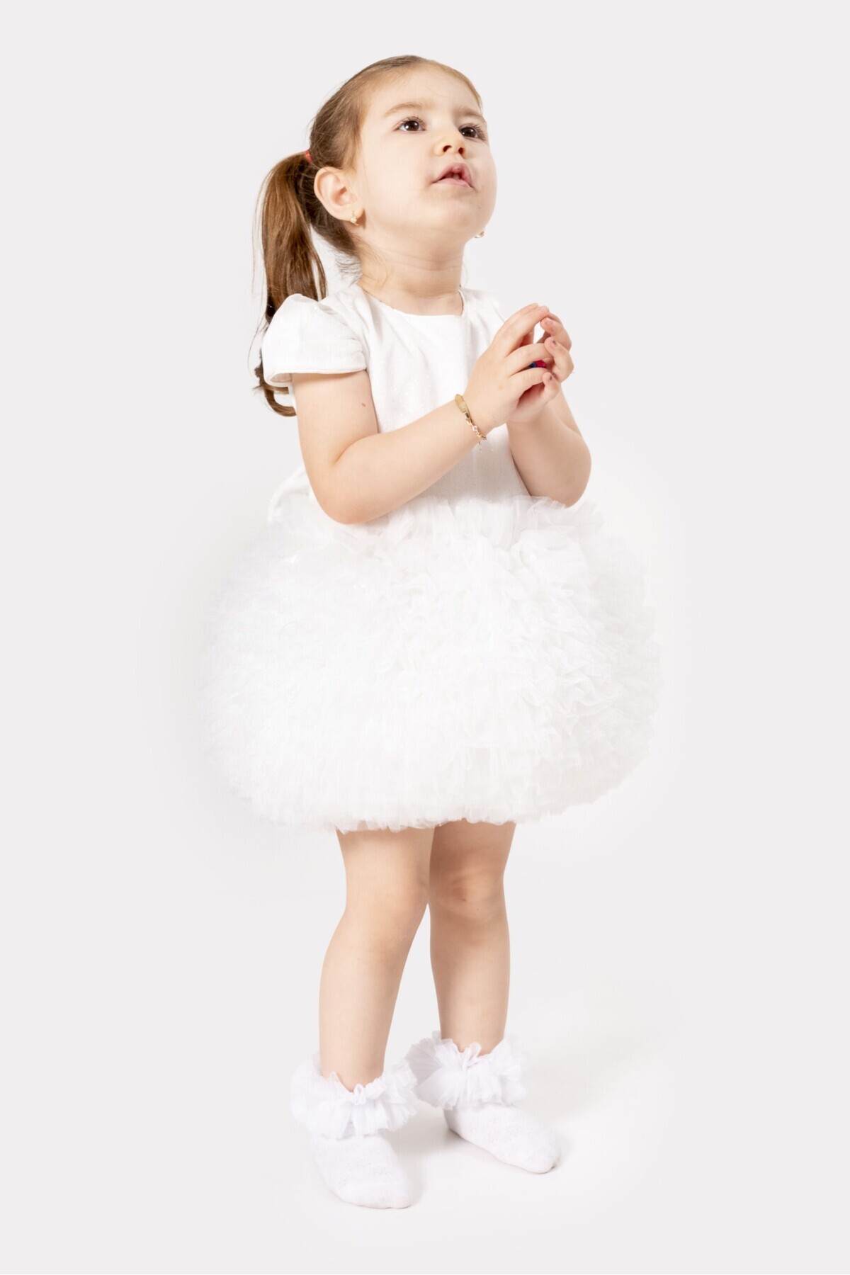 Baby Animals Bebek Kız Çocuk Doğum Günü Parti Düğün Elbise Tüllü Tütü Astarlı Çocuk Giyim Bebek Giyim Kız Bebek fotoğrafı 5 (önizleme)