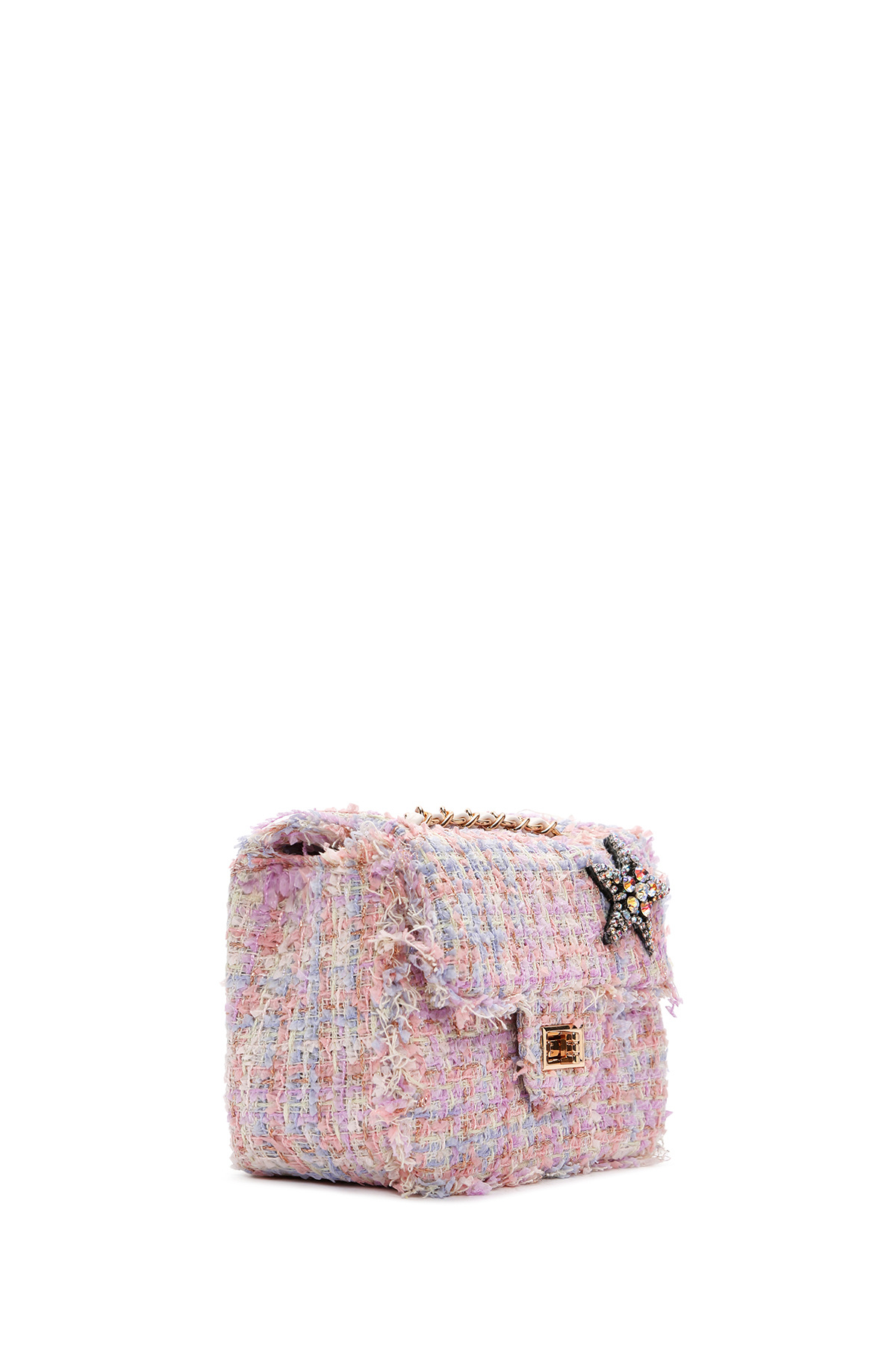 Derimod-Women's Pink Long Strap Mini Shoulder Bag with Accessories 25Sbd27196F 6