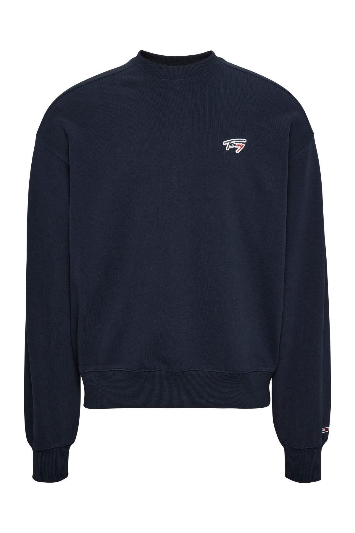 Tommy Hilfiger Męska bluza z logo marki, odpowiednia do codziennego użytku, w...