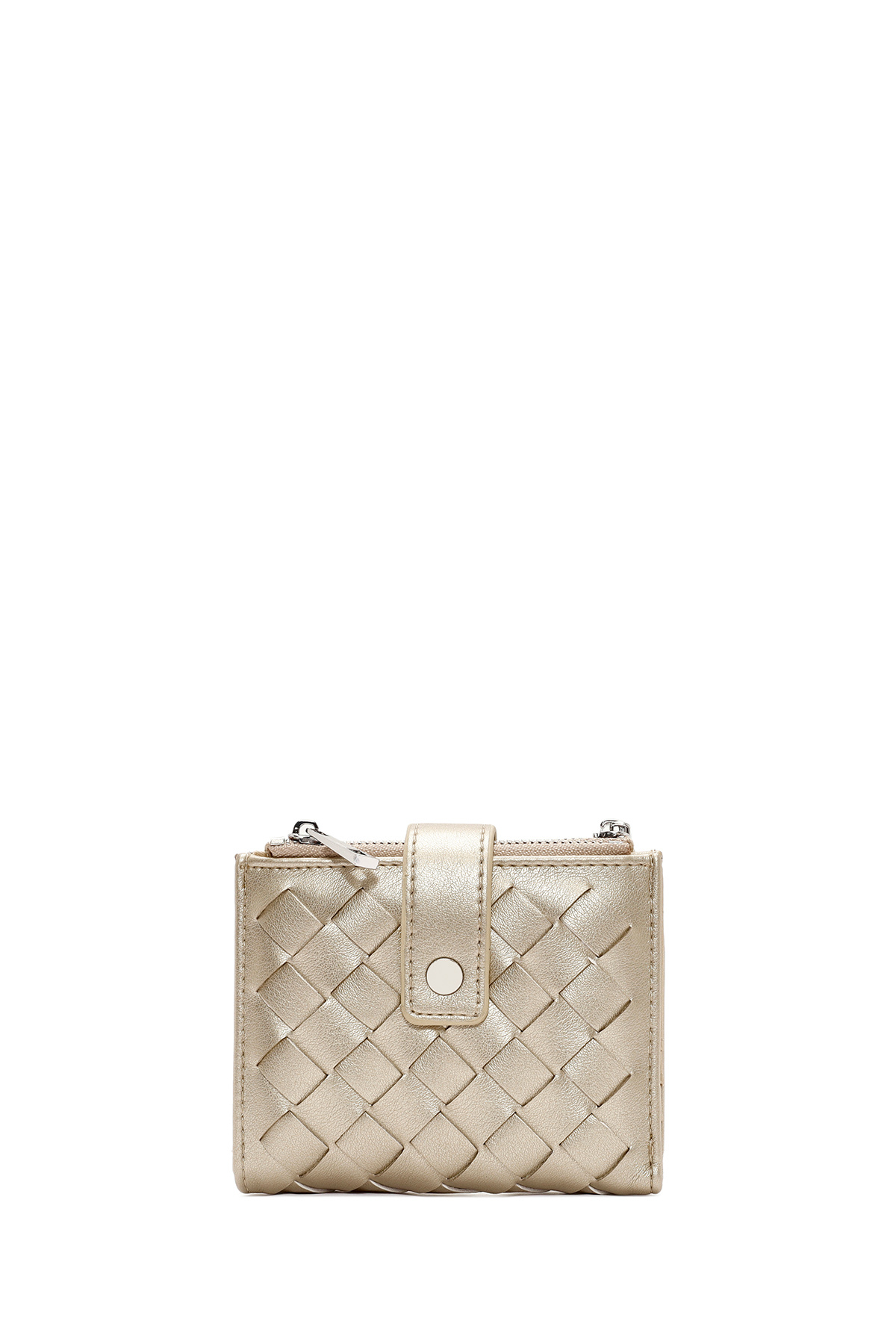 Derimod  Kadın Sarı Metalik Cüzdan 000A2D550332