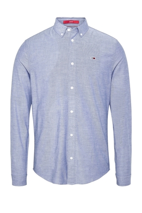 Tommy Jeans Erkek Mavi Gömlek Dm0dm09594c87-mavi