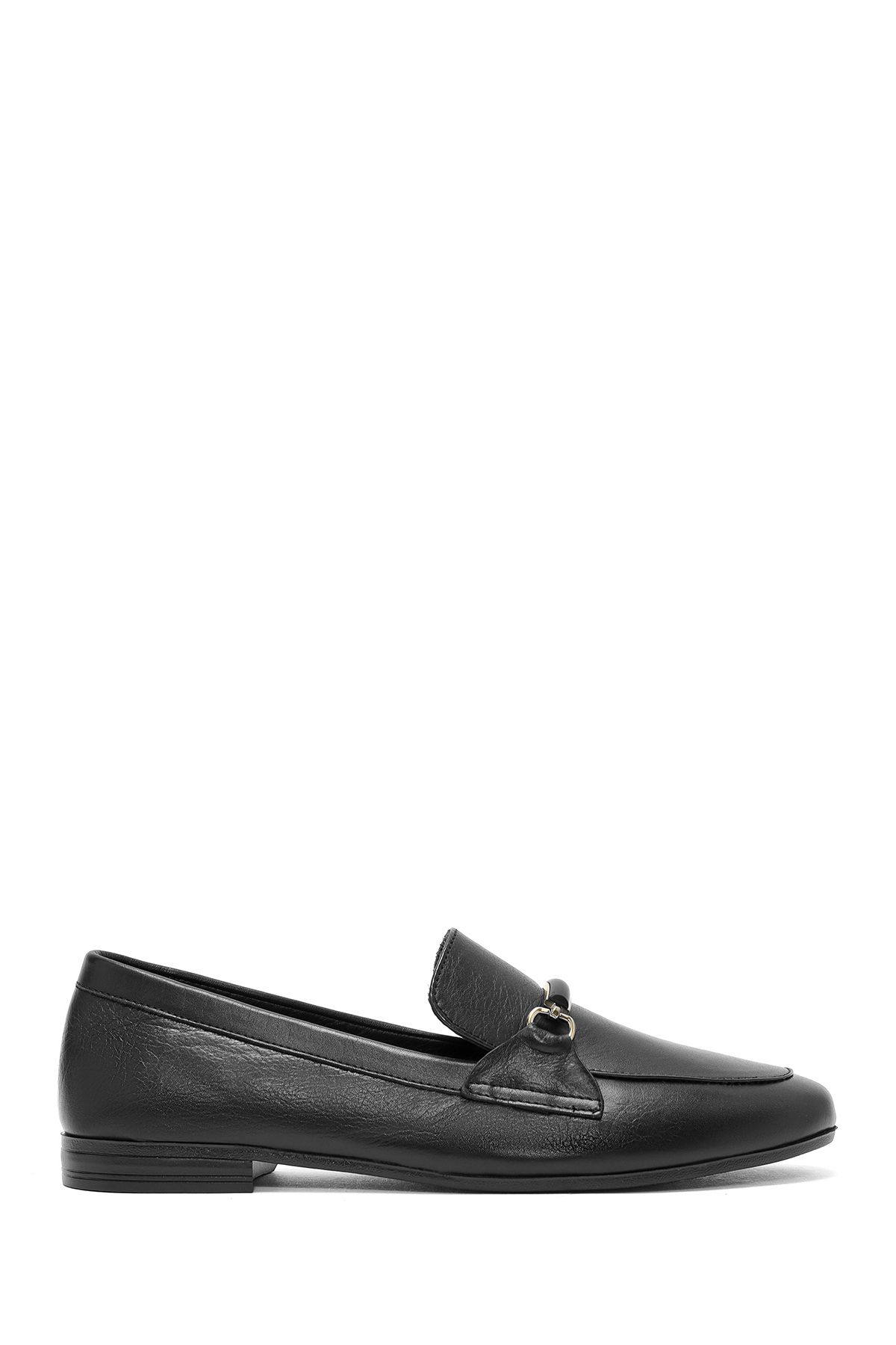 Derimod-Pantofi pentru femei, cu cataramă neagră, din piele naturală, masculin, pantofi casual 24WFD350018 1