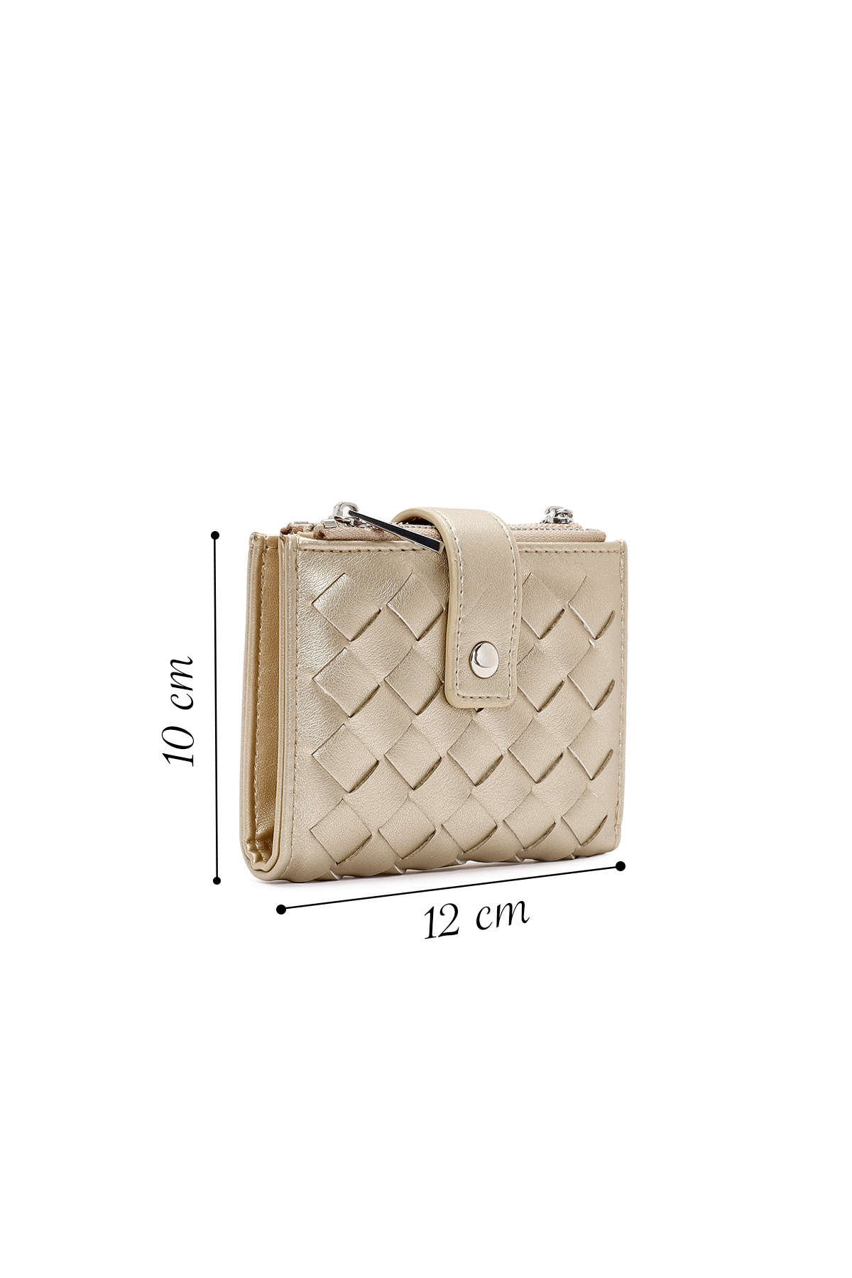 Derimod  Kadın Sarı Metalik Cüzdan 000A2D550332 - Görsel 2