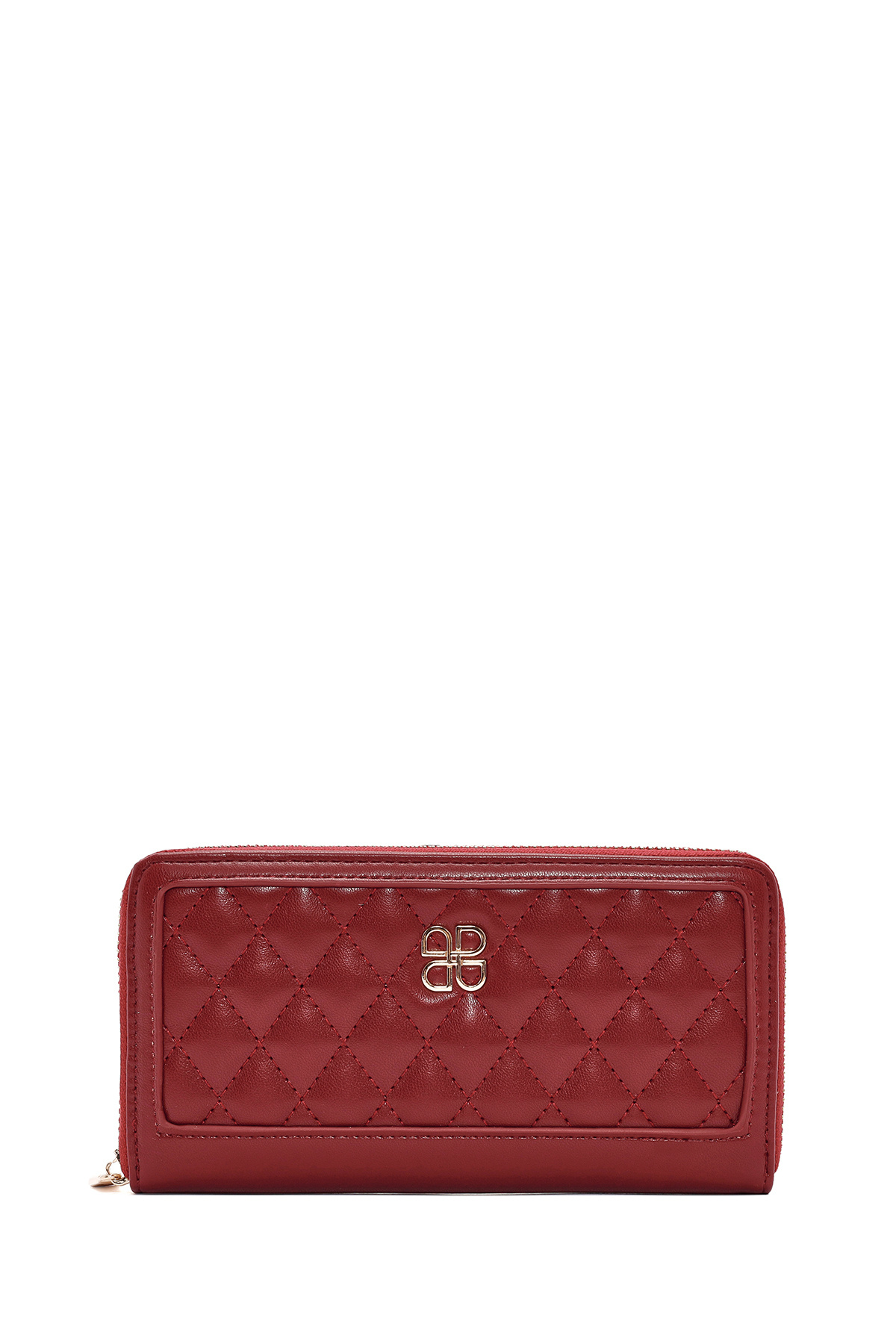 Derimod-Red Quilted Women's Wallet - 000A2D5614Kp 1