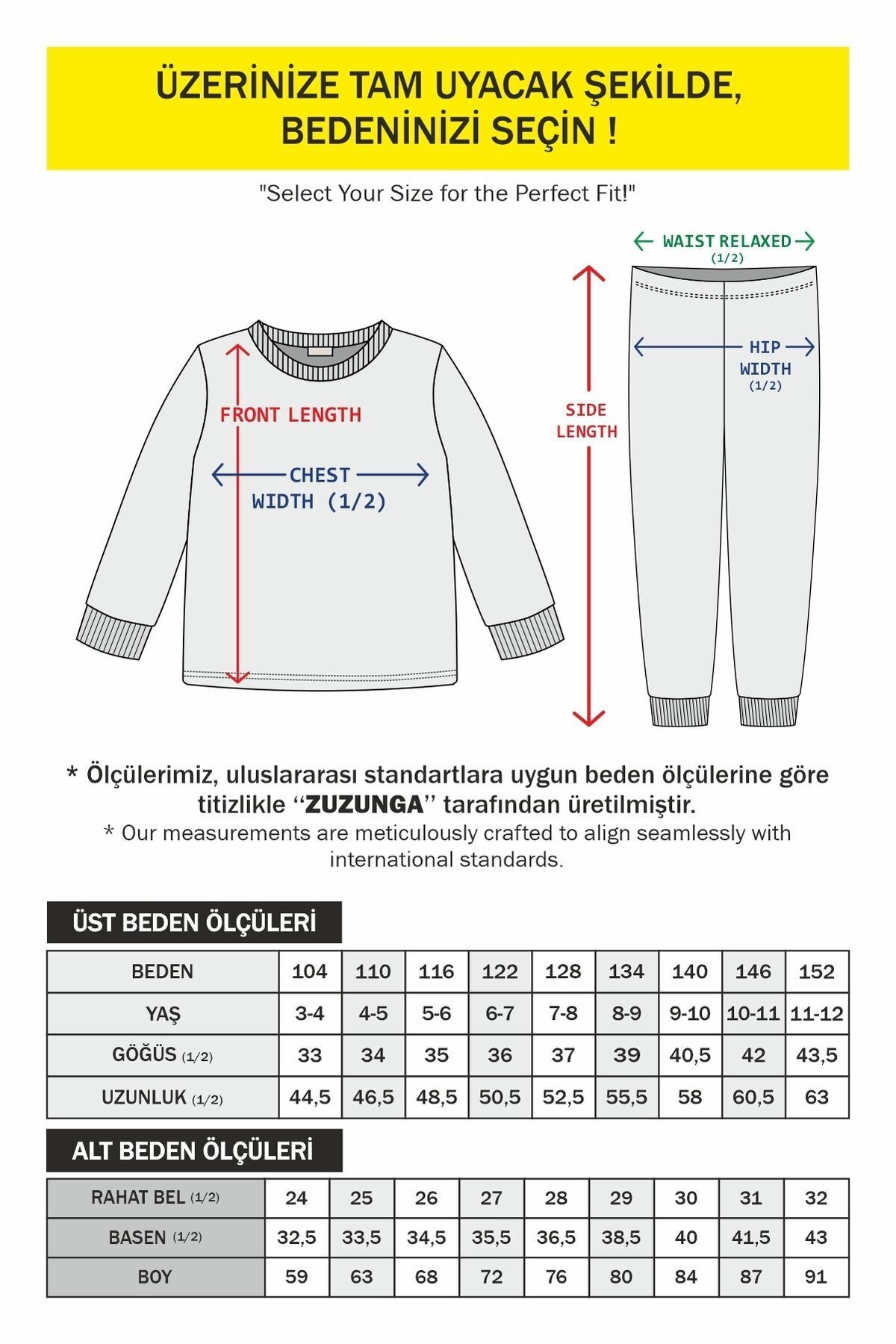 zuzunga Sevimli Animal (Aslan-Zebra-Fil) Desenli Erkek Pijama Takımı fotoğrafı 5 (önizleme)