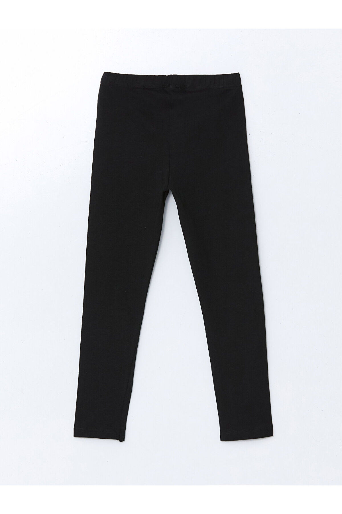 LC Waikiki Elsiva Collection Siyah Beli Lastikli Baskılı Kız Çocuk Tayt 2'li fotoğrafı 4 (önizleme)