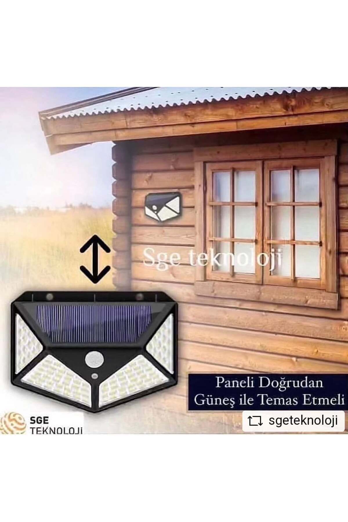 4 Sided Solar Solar Powered Motion Sensor Garden Garage Home Lighting Lamp ss-161 white light