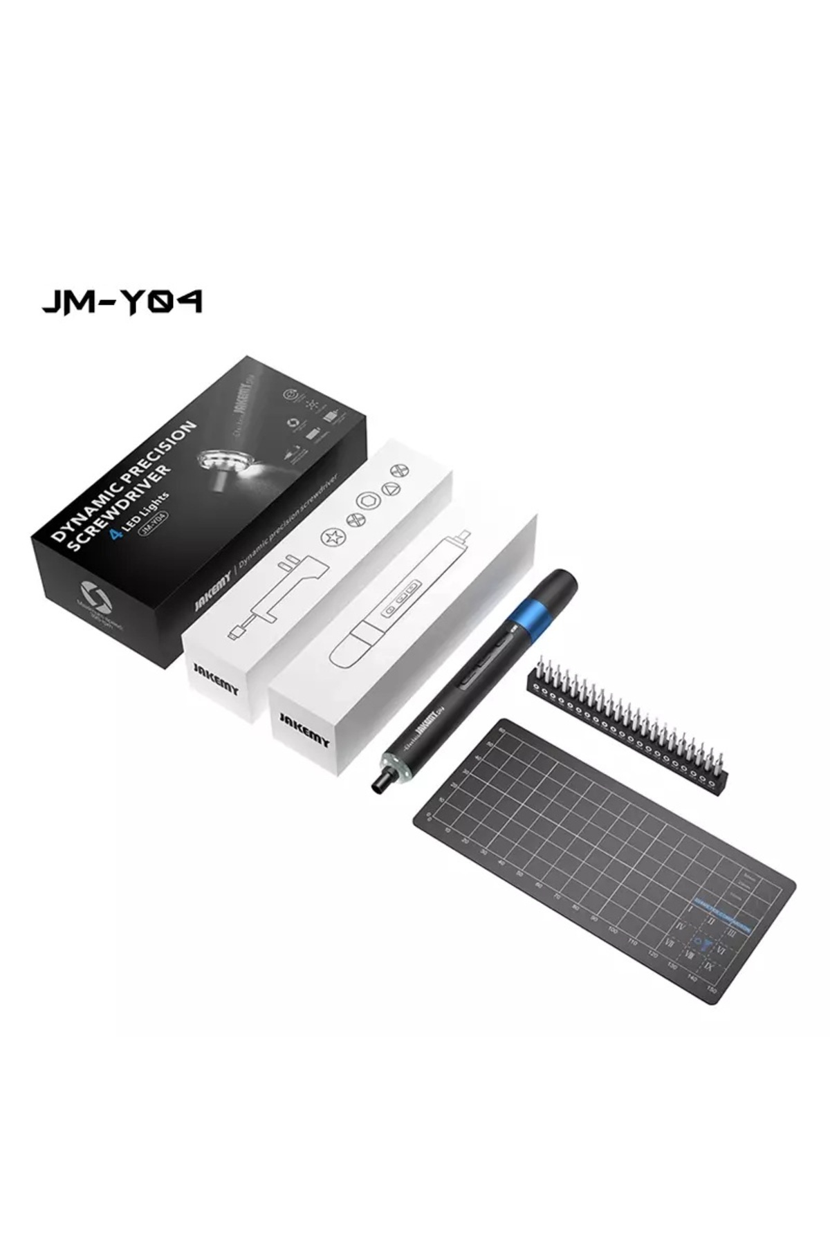 Jakemy-مجموعة مفكات براغي كهربائية دقيقة JM-Y04، 25 في 1، وضع مزدوج، متعددة الوظائف 3