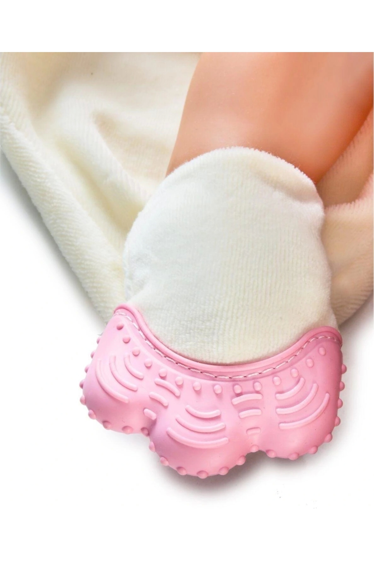 Babyjem Diş Kaşıyıcılı Sevimli Uyku Arkadaşım Pembe fotoğrafı 3 (önizleme)