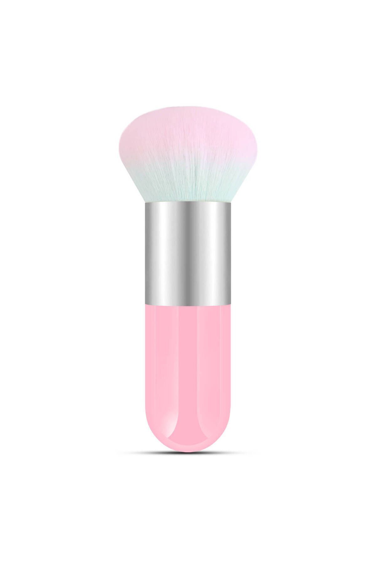 Professional Make-up Luxury Kabuki Fondöten Ve Allık Makyaj Fırçası PS — 16DLX — تصویر 6 از 8