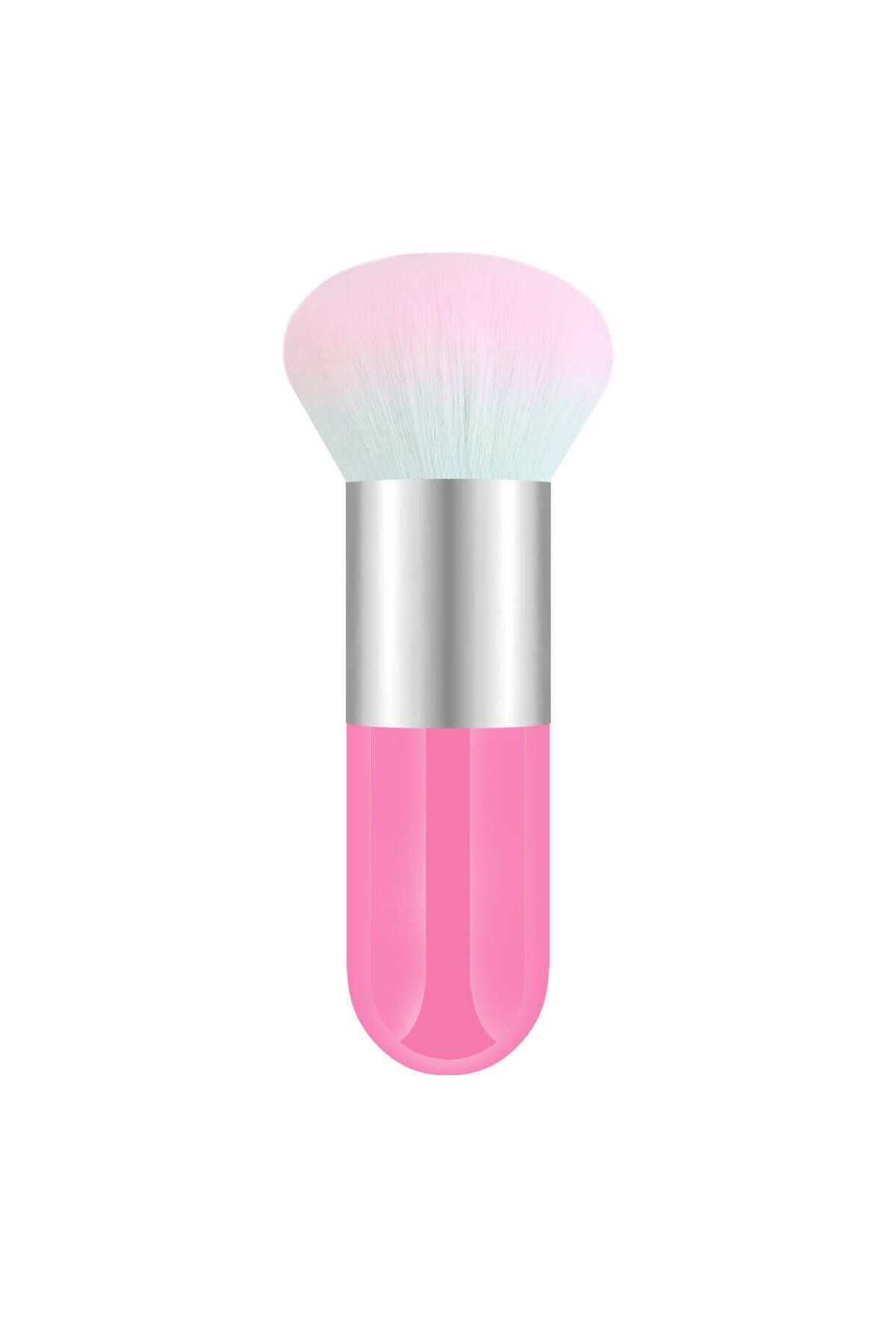 Professional Make-up Luxury Kabuki Fondöten Ve Allık Makyaj Fırçası PS — 17DLX — تصویر 5 از 8