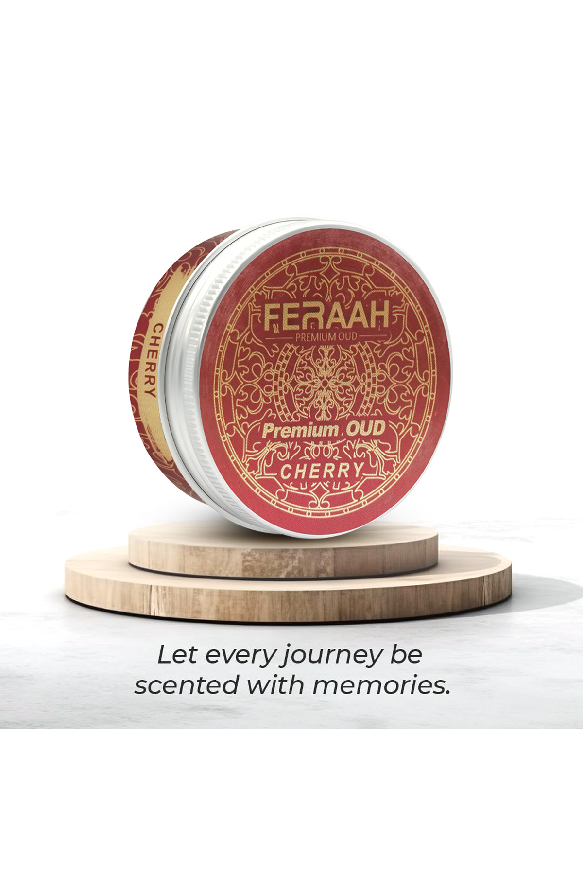 Generic-Feraah Premium Oud Air Freshener Cherry – Fine Fragrance, Odour Removal & Relaxing Ambience 4