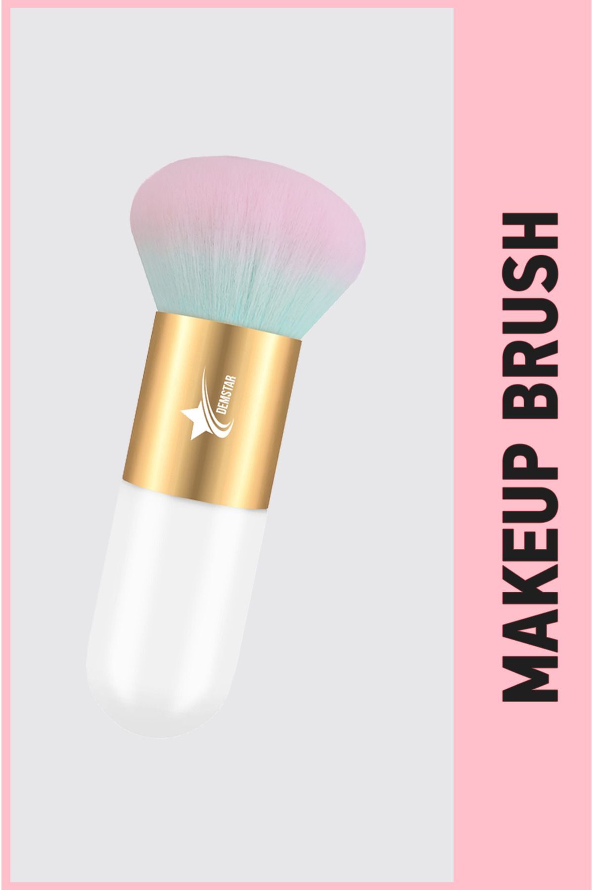 Professional Make-up Luxury Kabuki Fondöten Ve Allık Makyaj Fırçası PS — 43DLX