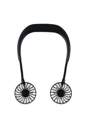 Techmaster Boyun Askılı 3 Kademeli Şarjlı Spor Taşınabilir Vantilatör Fan