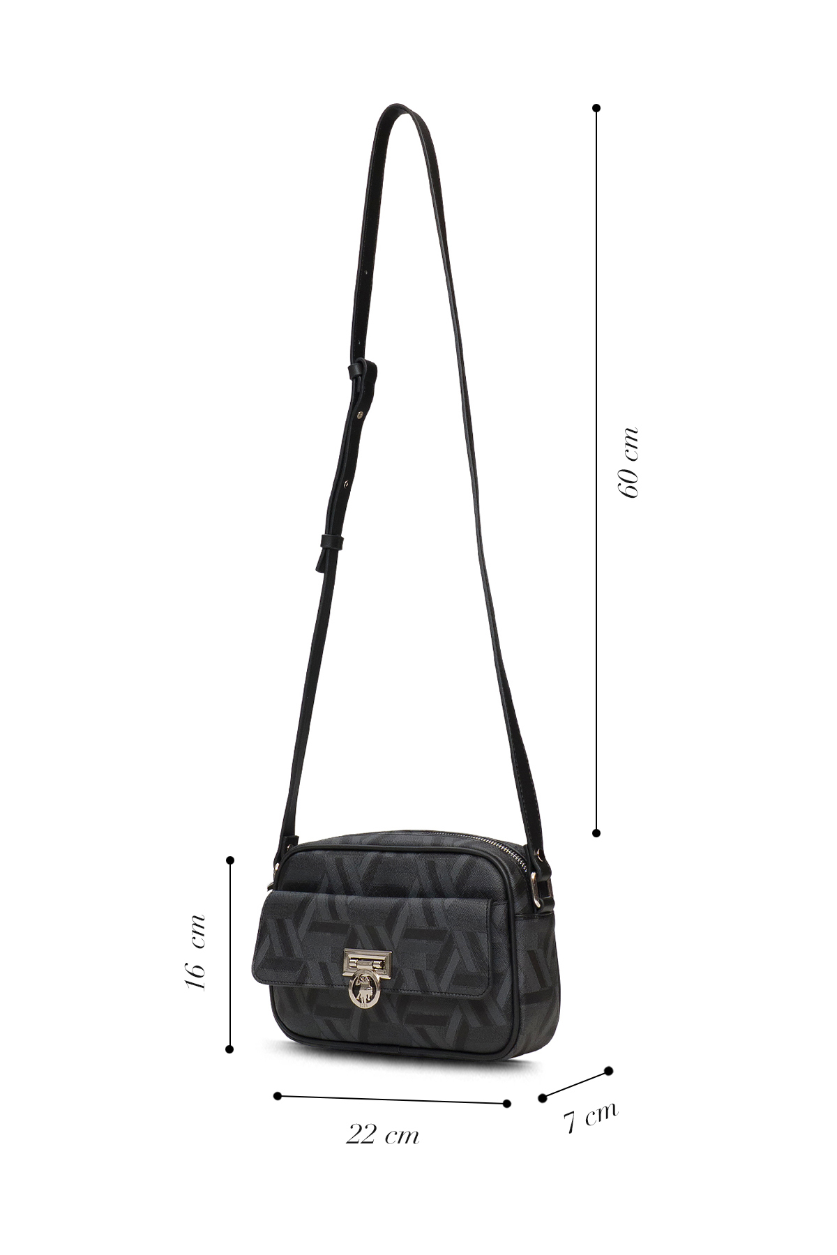 کیف پستی زنانه طرح دار | یو اس پولو U.S. Polo Assn. US25502 - تصویر 7