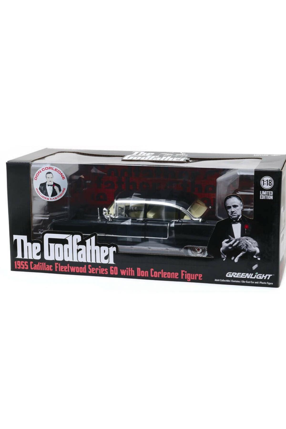 Greenlight Collectibles Greenlight 1:18 1955 Cadillac Fleetwood 60