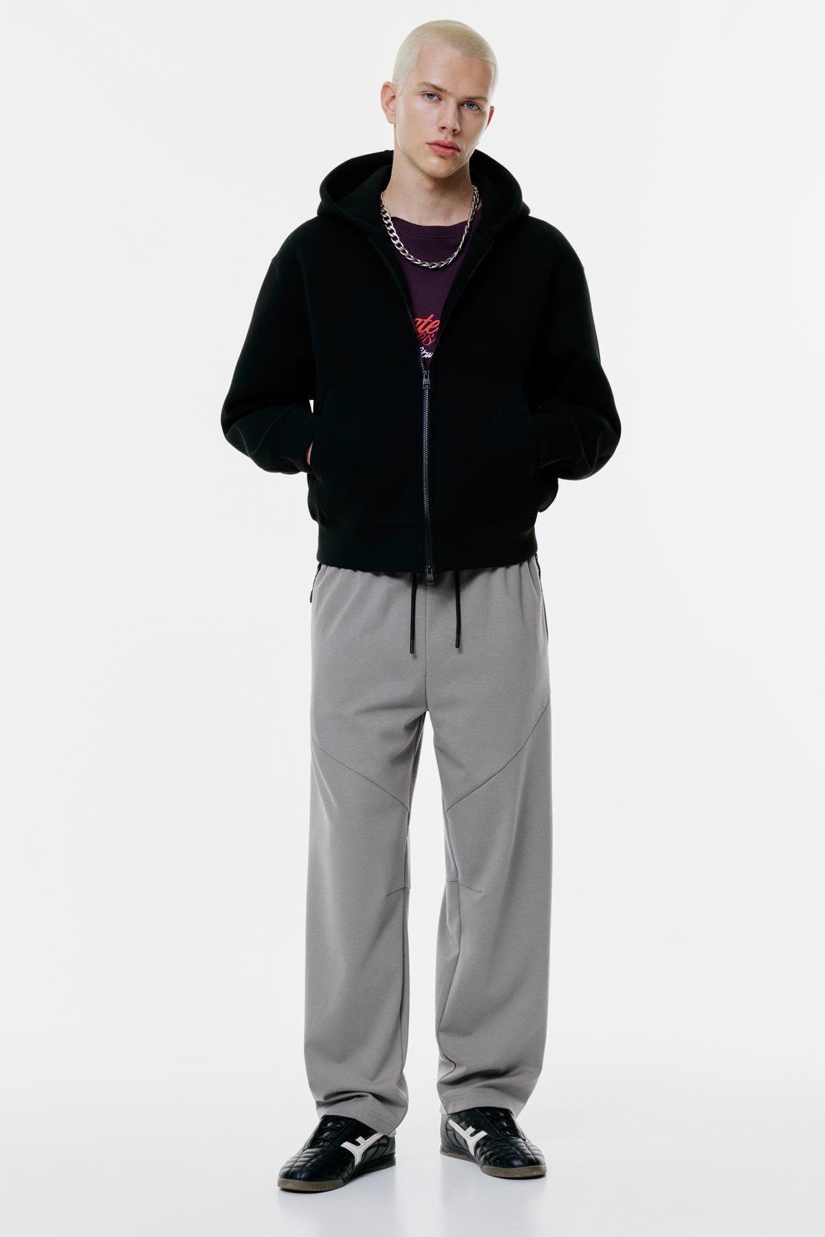 پول اند بیر شلوار ورزشی جاگر پارچه‌ای STWD Interlock