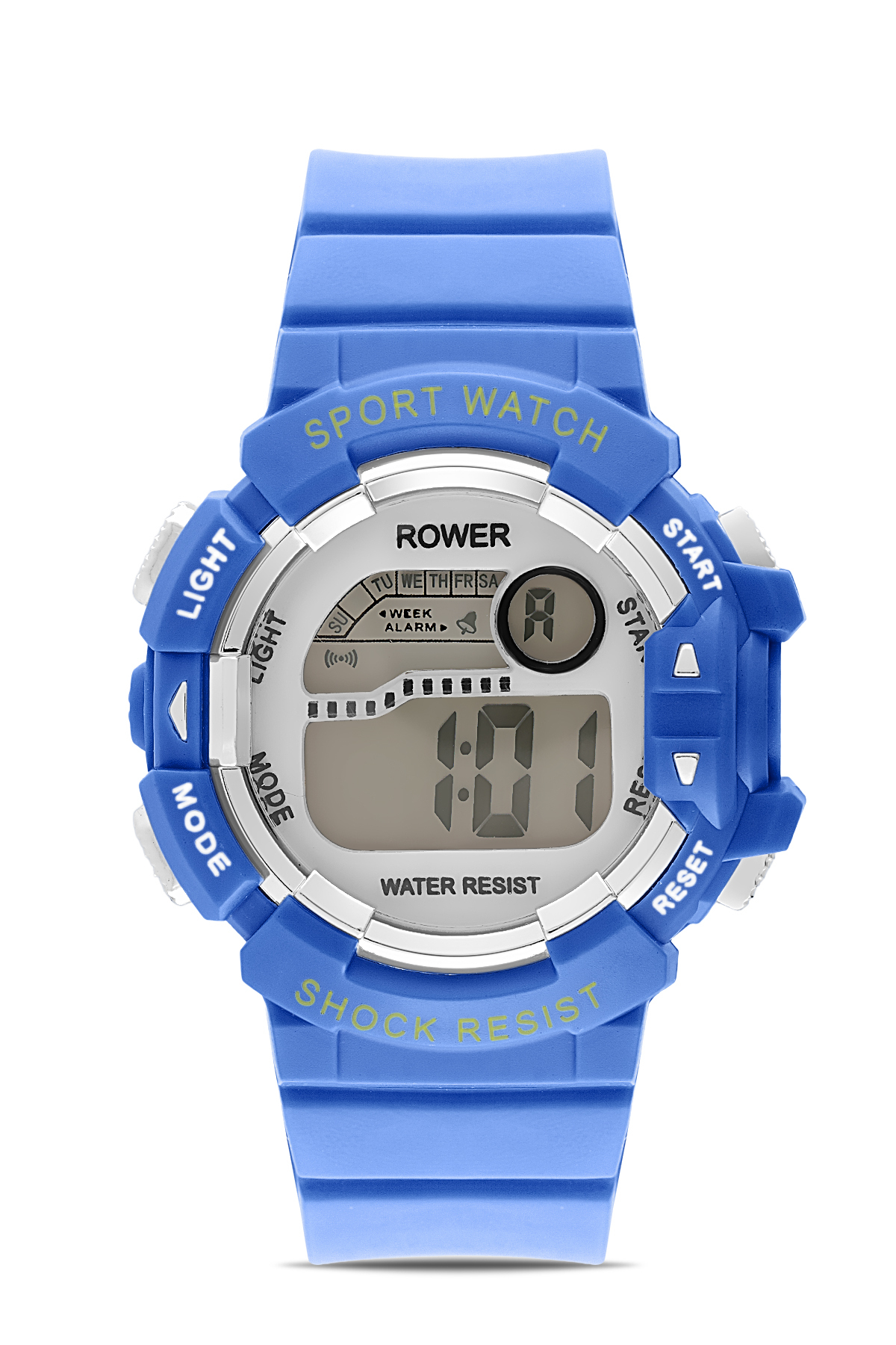 Rwr Collection Kids Digital Navy Blue Silicone Wrist Watch TCTSR005202S0317