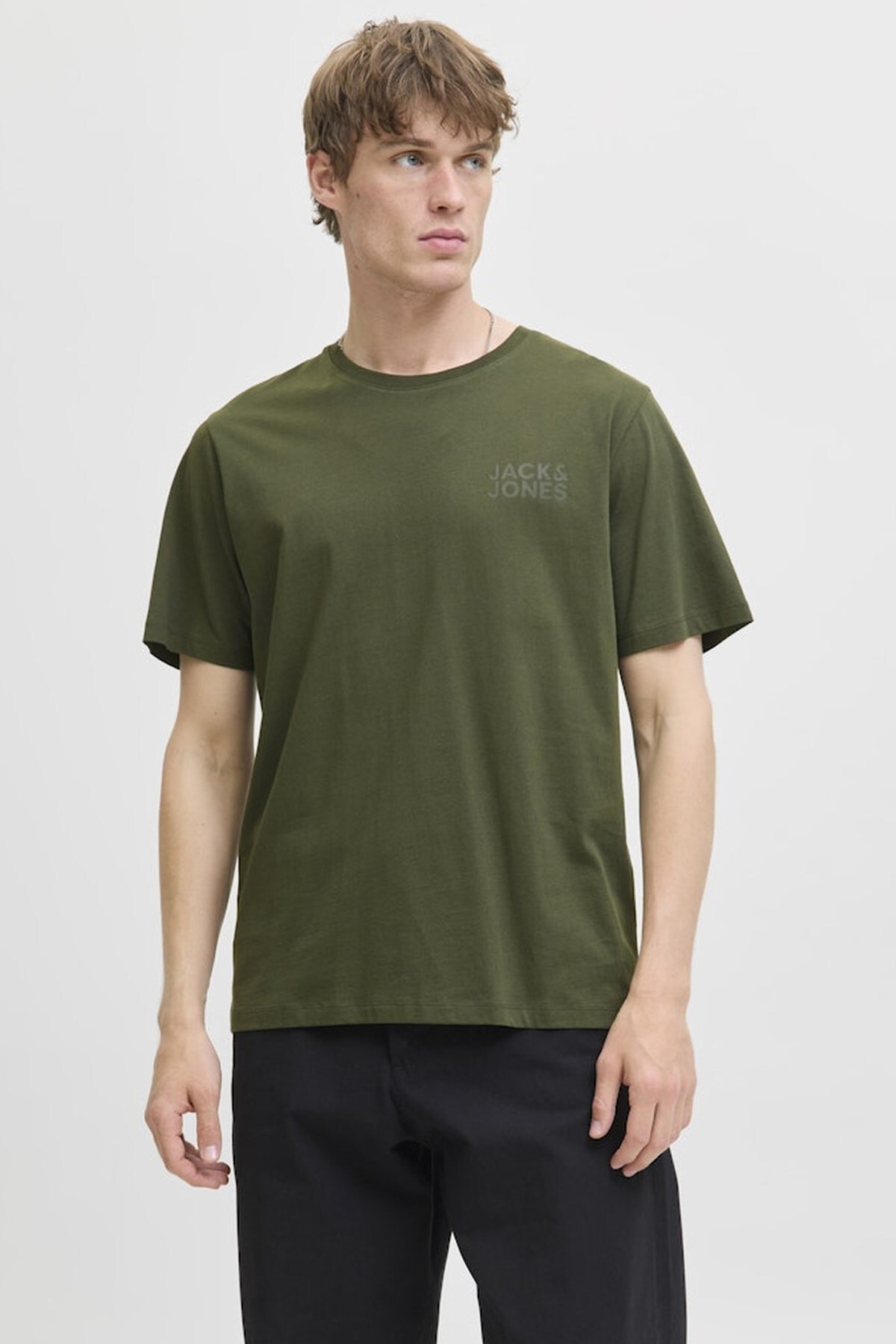 تی شرت مردانه طرح لوگو Jjecorp جک اند جونز تی شرت Jack & Jones