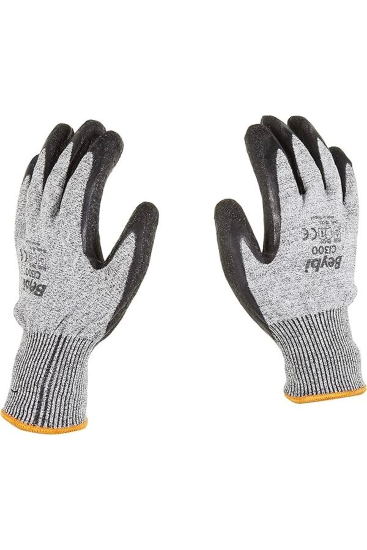 AyrStore CL300 Lateks Kaplı Kesilmeye Dirençli Eldiven Çift - NO:10