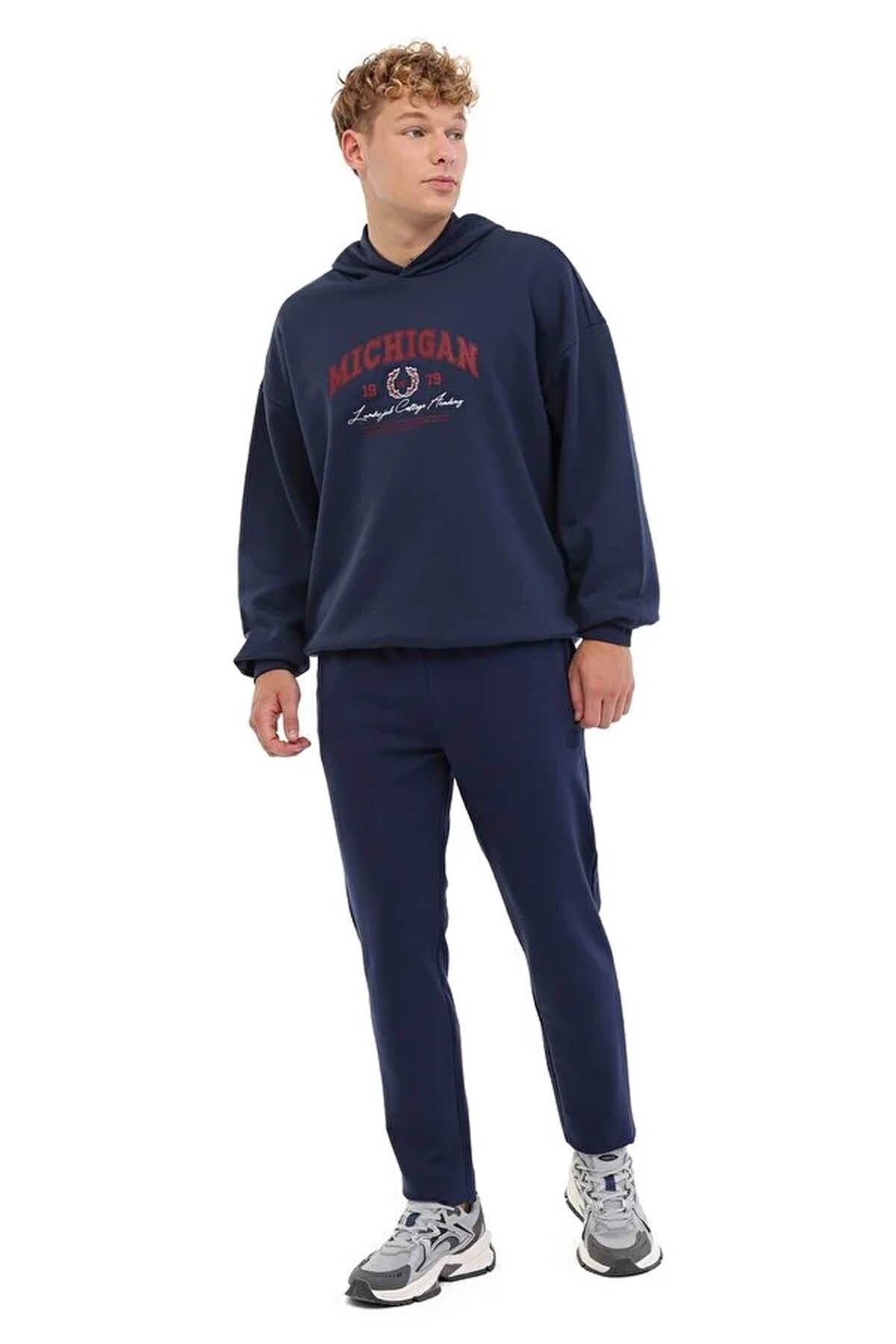lumberjack Mb Ct121 T.Pant 5Pr Lacivert Erkek Eşofman Altı A102024335 görsel 3
