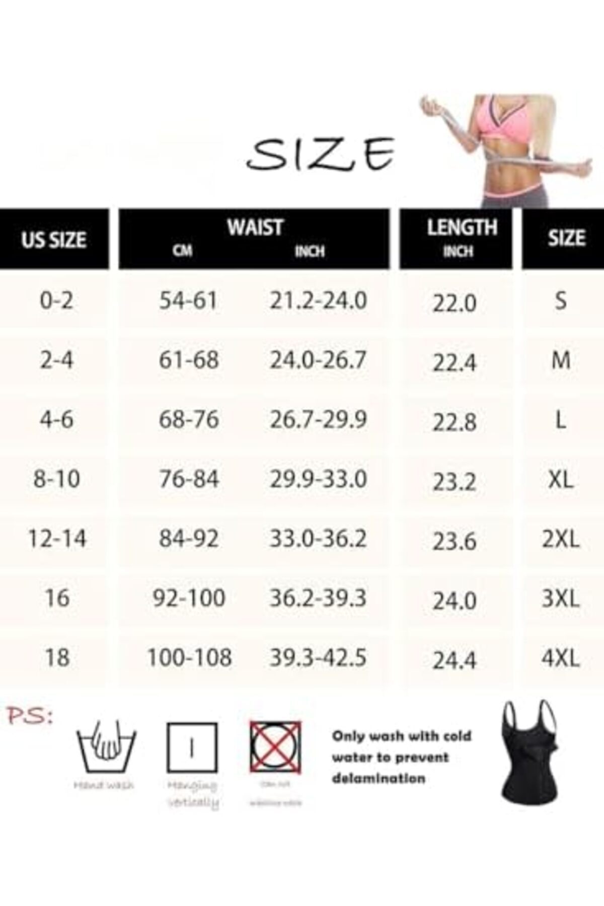 مشد خصر رياضي للنساء مزود بسحاب مناسب للتمارين الر...