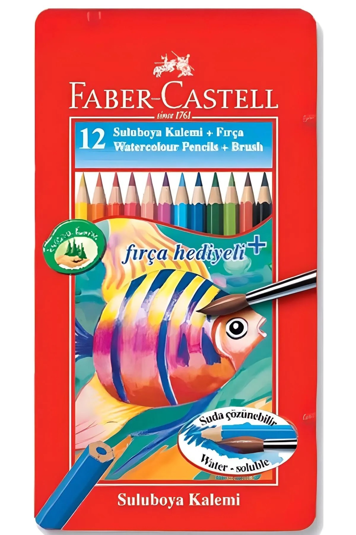 Faber Castel METAL SİHİRLİ 12'Lİ KURUBOYA