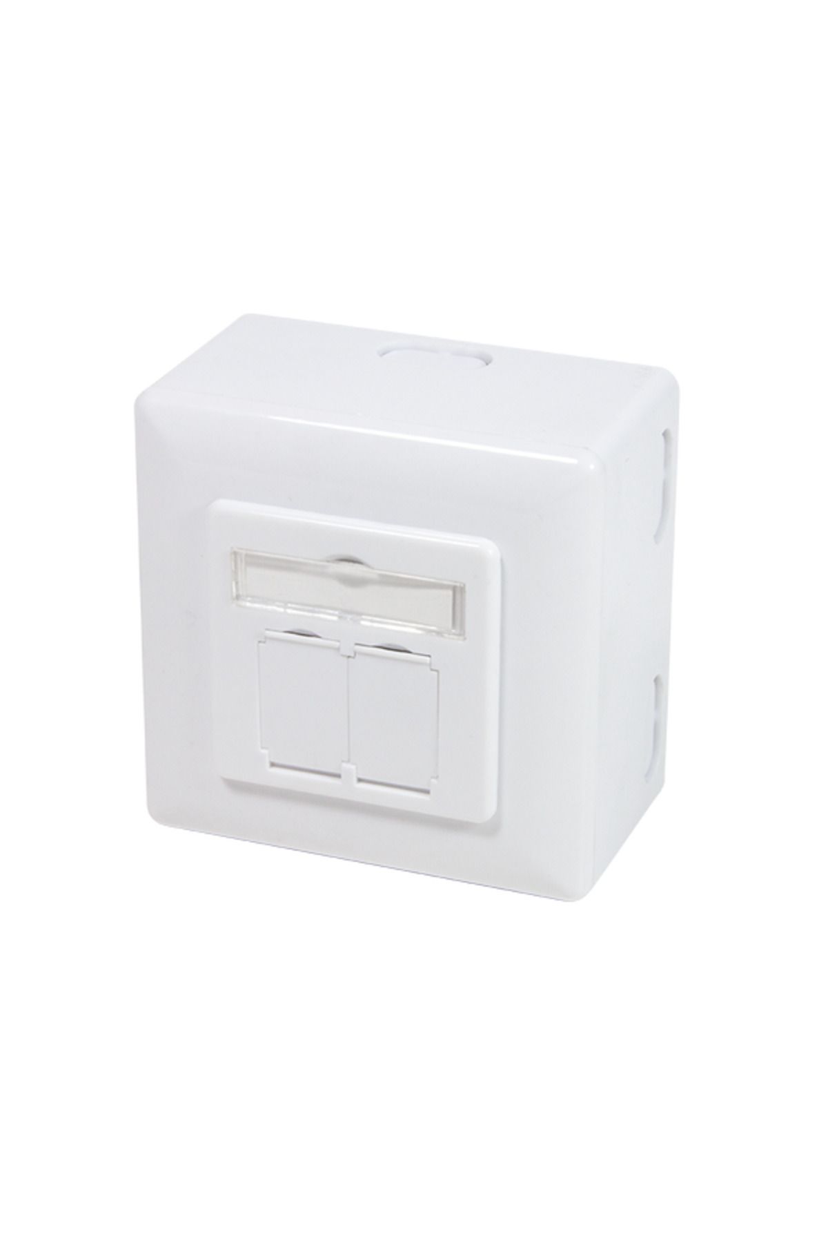 LogiLink-RJ-45 Network Socket NP0039A, 2 Outputs, Cat6, FTP 1