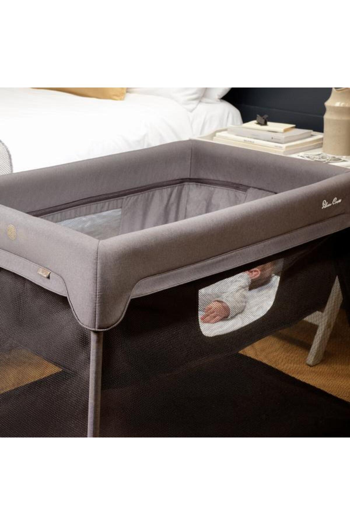 Silver Cross Travel Cot Slumber Carbon, 111.8 x 80 x 67 cm- Trendyol