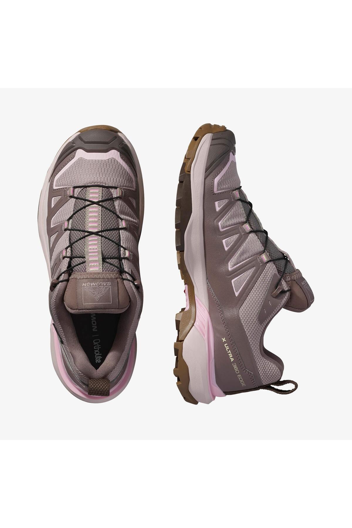 Salomon X-Ultra 360 Edge W Gtx Gore-Tex® Unisex Spor Ayakkabı PEMBE görsel 2