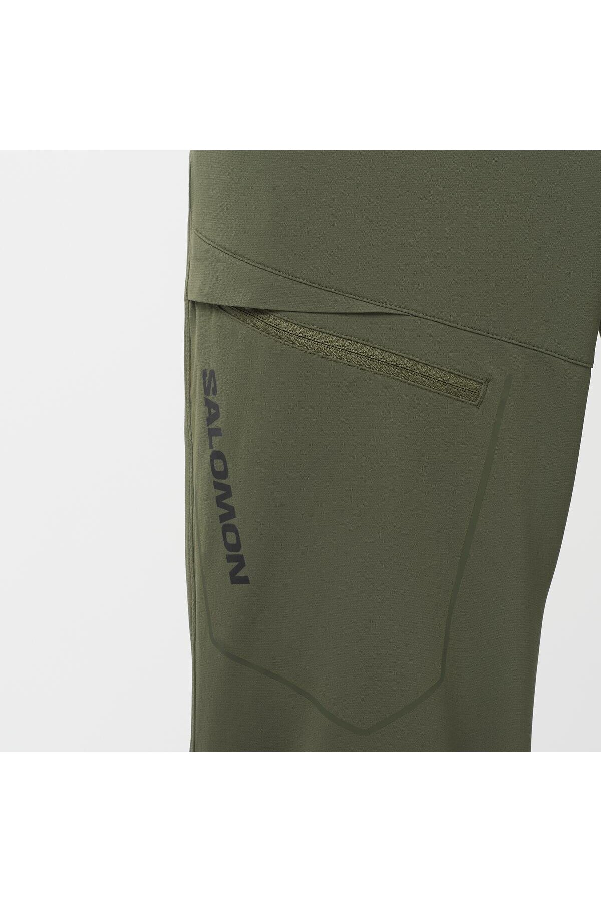 شلوار ورزشی مردانه راسته فاق نرمال | سالومون Salomon LC2616200 - تصویر 6