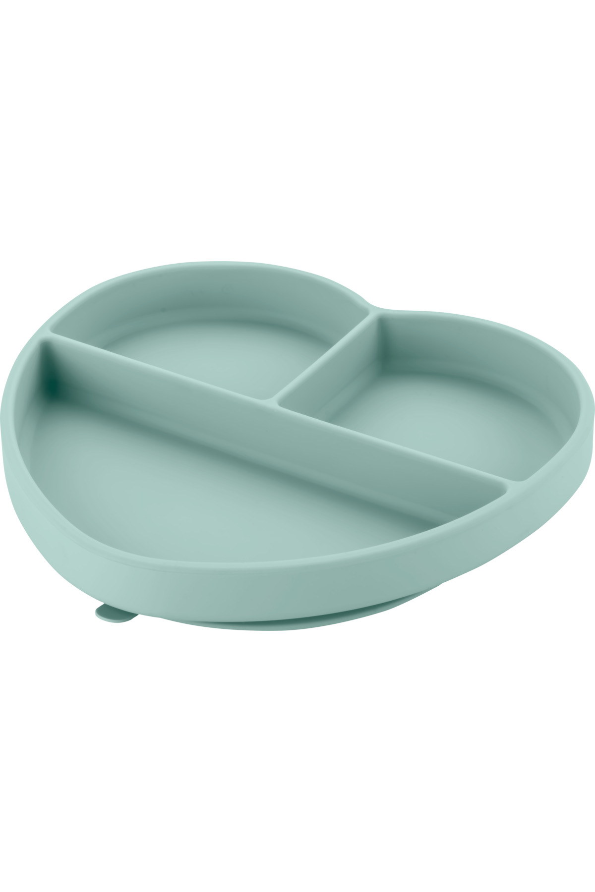 Moki Vakumlu Silikon Mama Tabağı Spring Yeşil fotoğrafı 3 (önizleme)