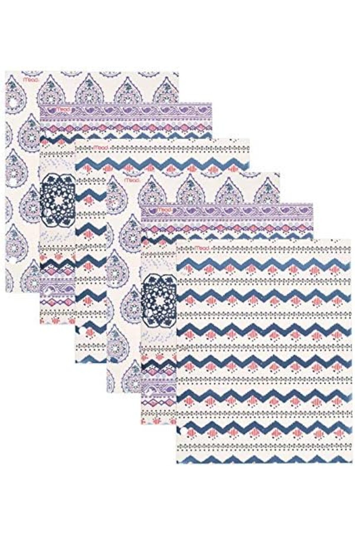 Mead-Pocket Folder, 2-Pocket, 12" x 9-3/8", Pretty Please, Design Selected For You, 1 Count 2